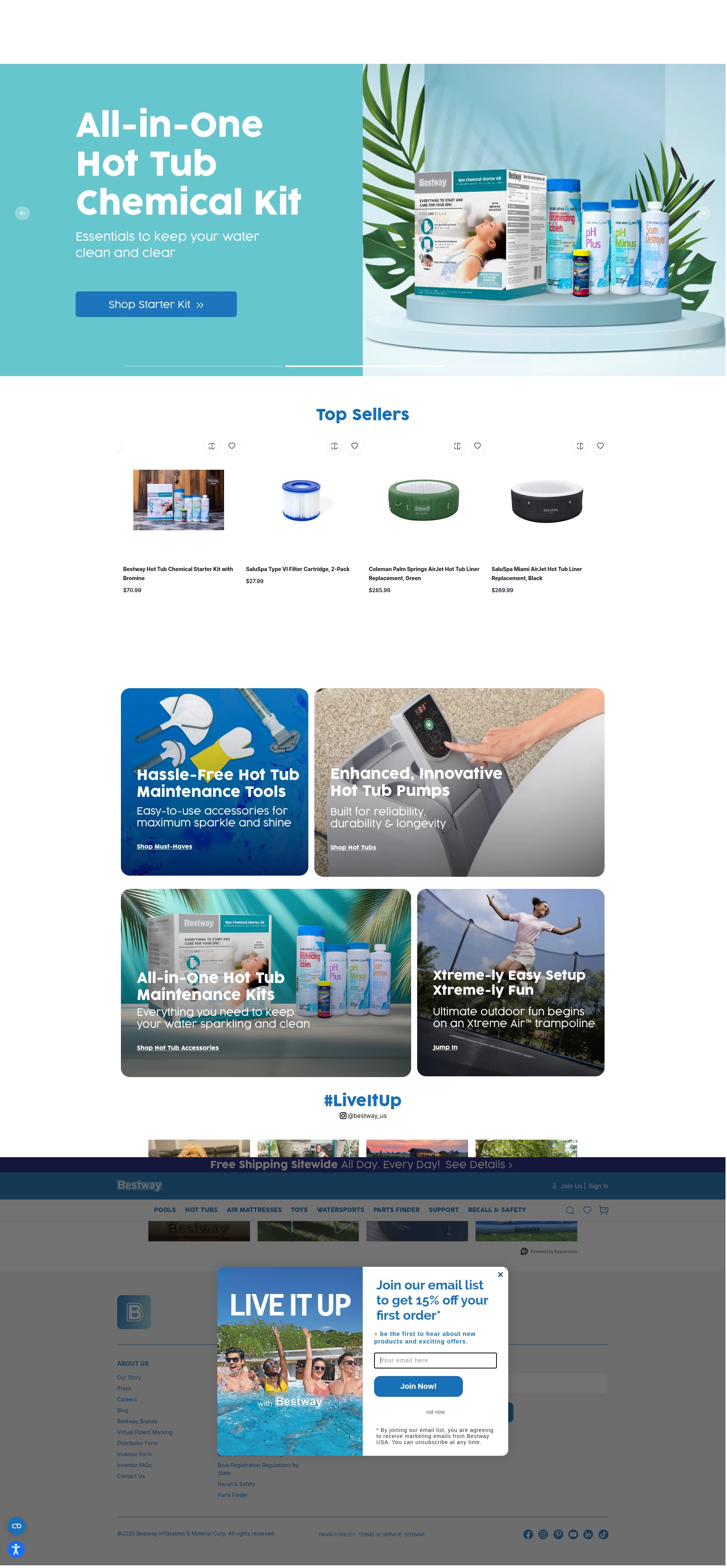 Screenshot of bestwayusa.com