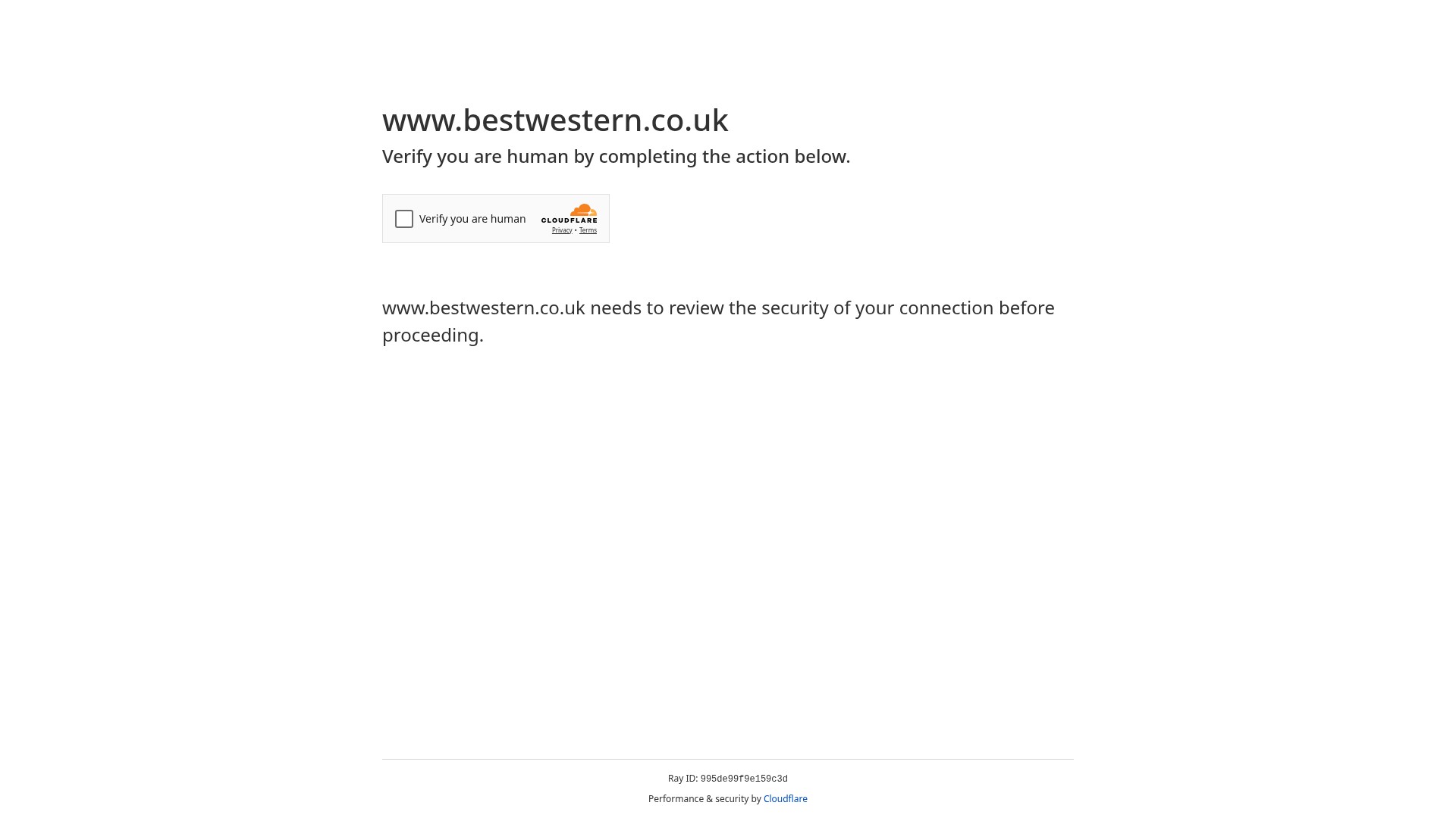 Screenshot of bestwestern.co.uk