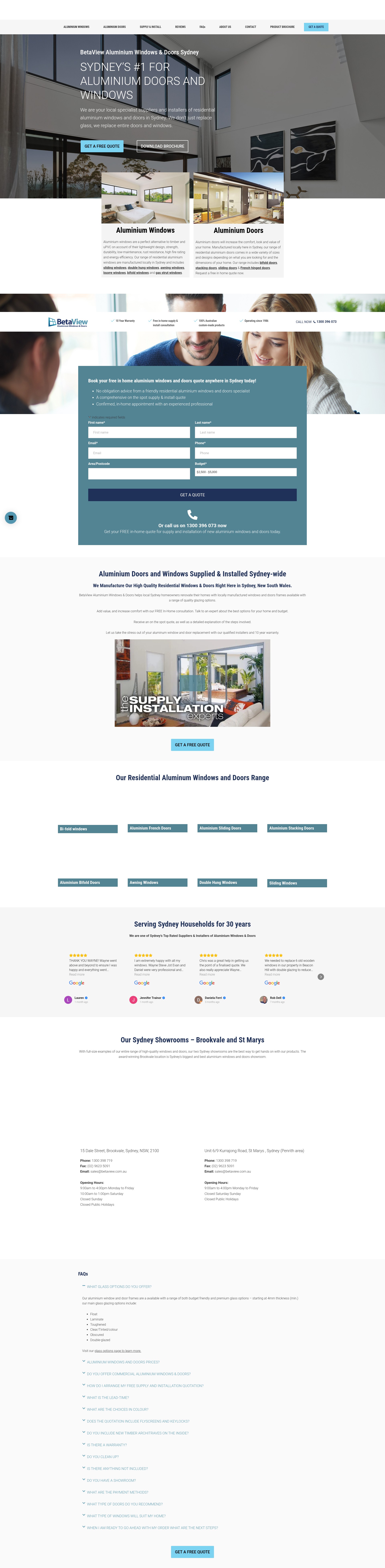Screenshot of betaview.com.au
