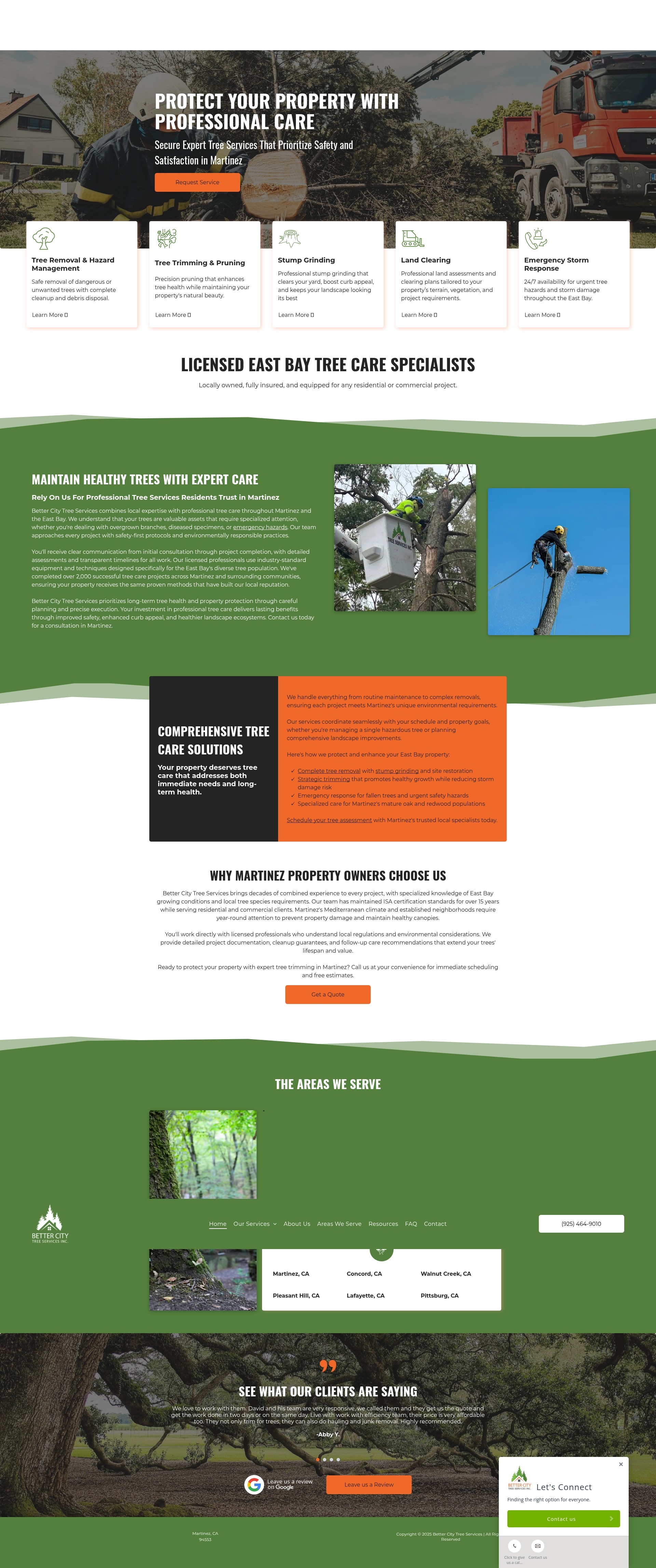 Screenshot of bettercitytreeservicesinc.com