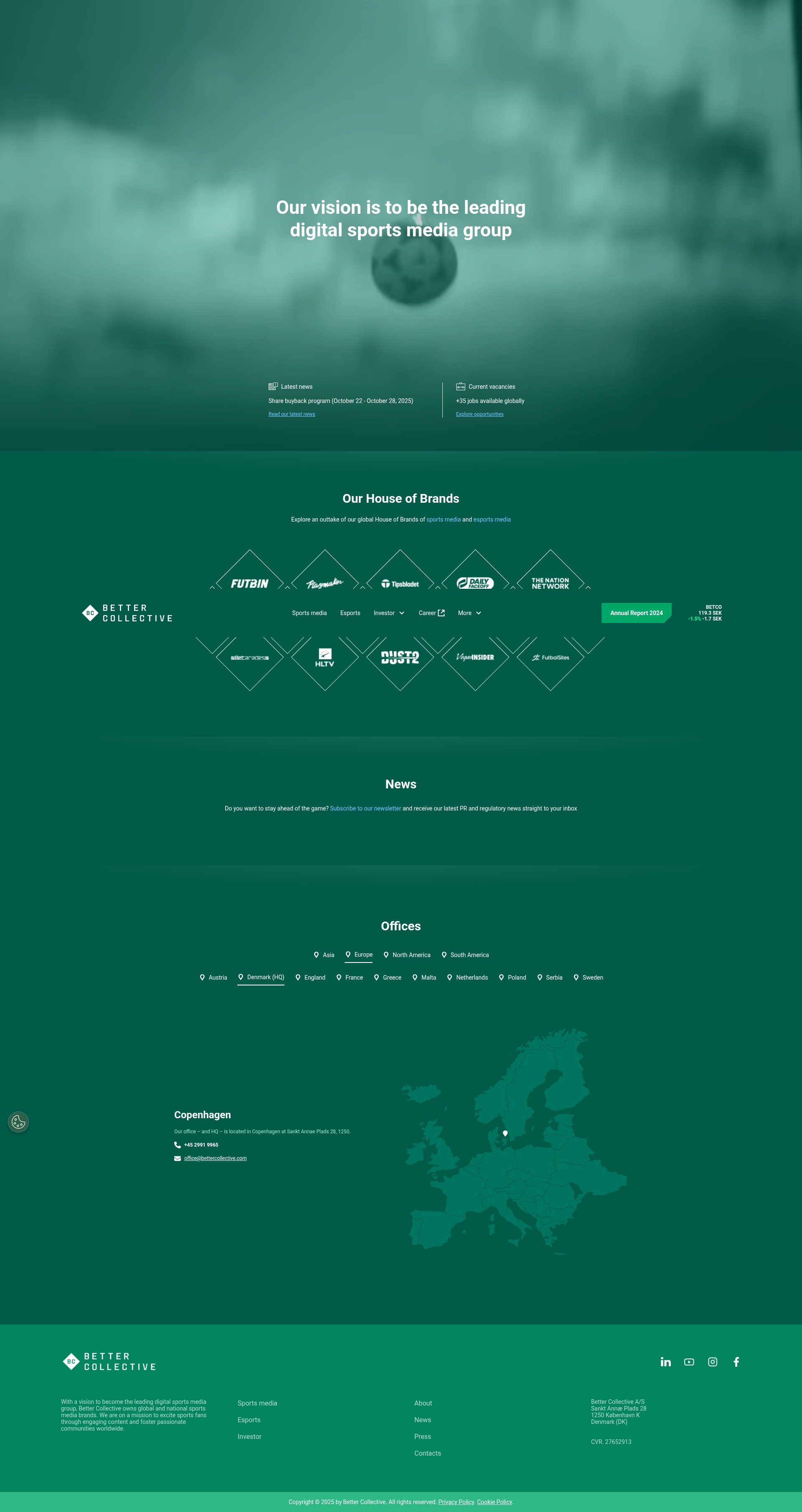 Screenshot of bettercollective.com