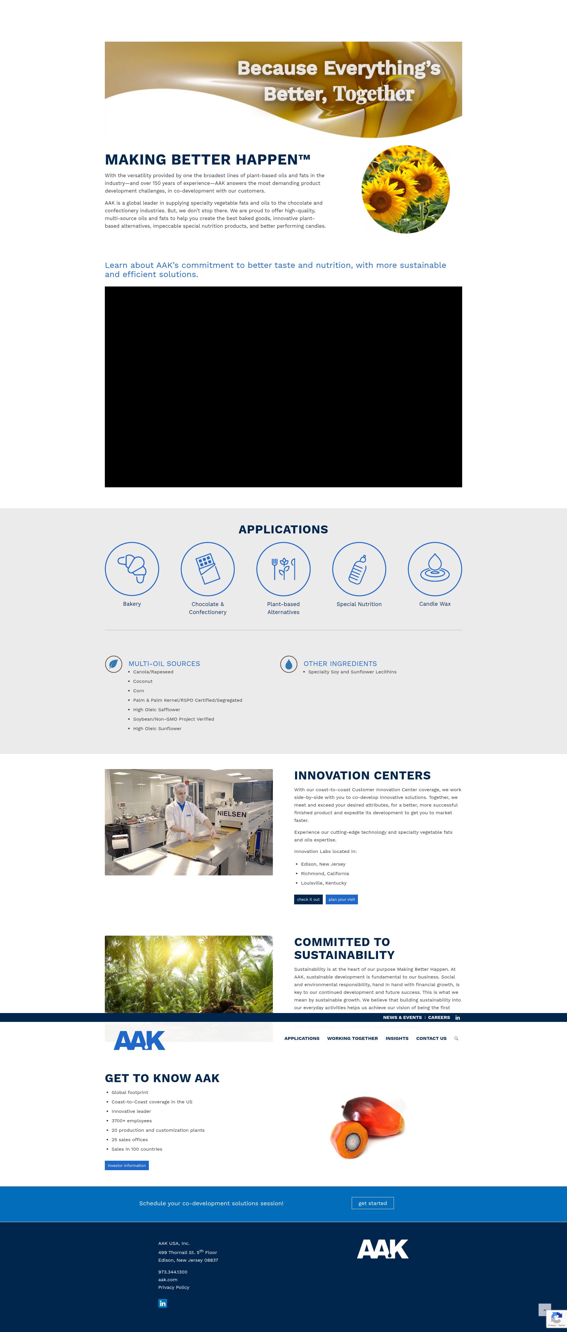 Screenshot of betterwithaak.com