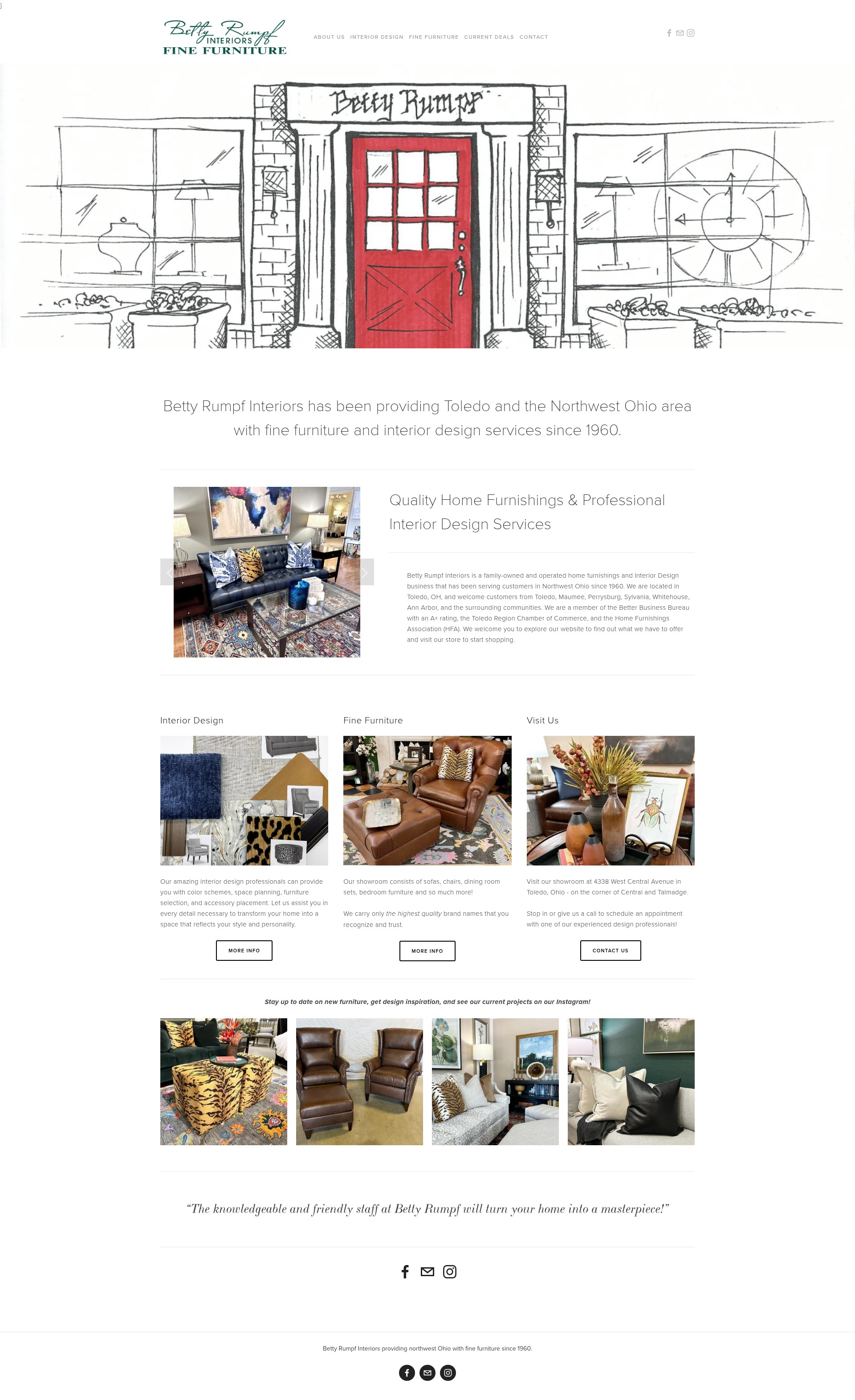 Screenshot of bettyrumpf.com