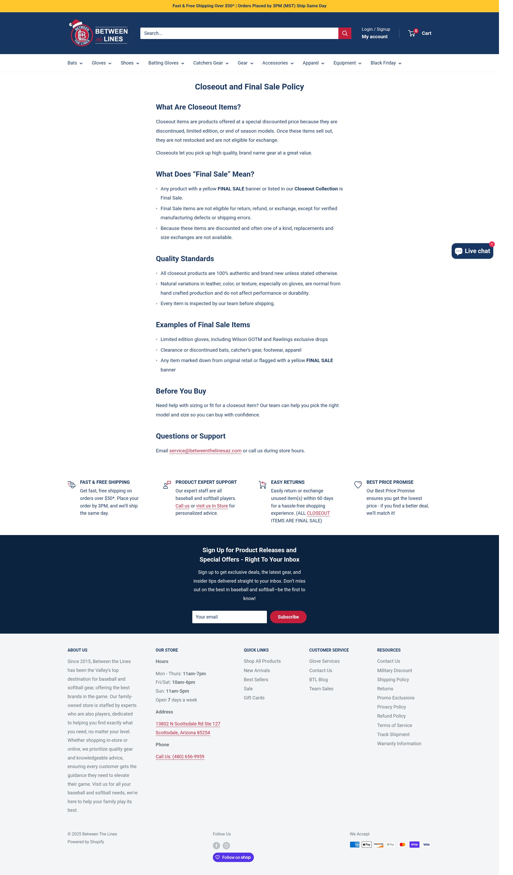 Screenshot of betweenthelinesaz.com