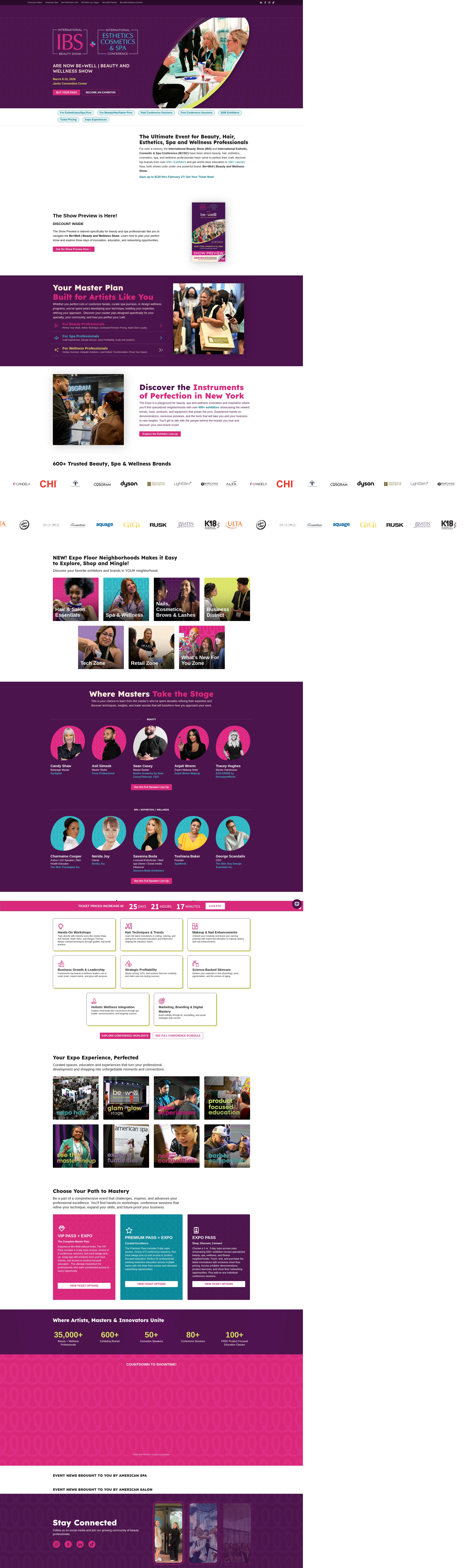 Screenshot of bewellshownewyork.com