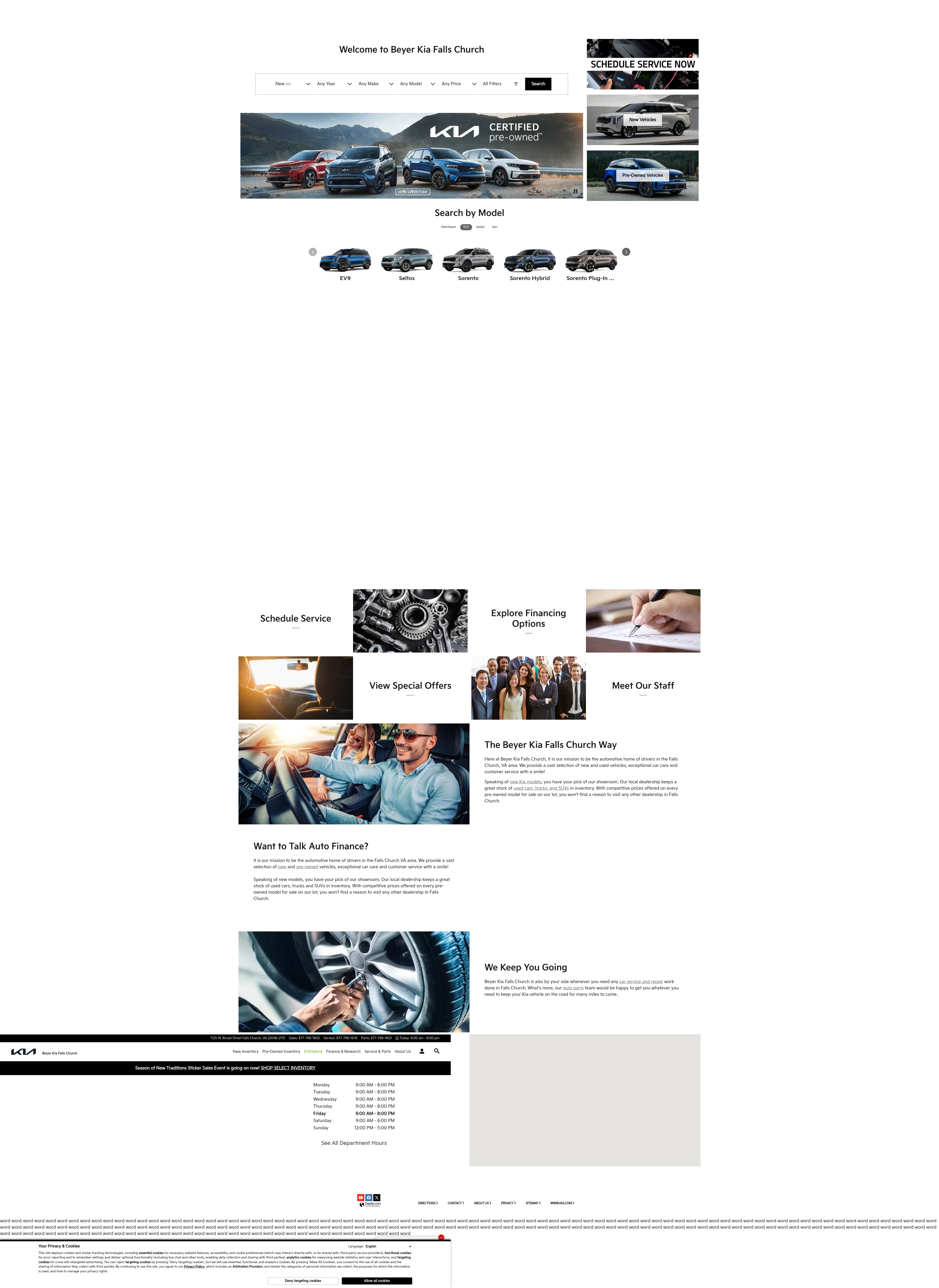 Screenshot of beyerkia.com