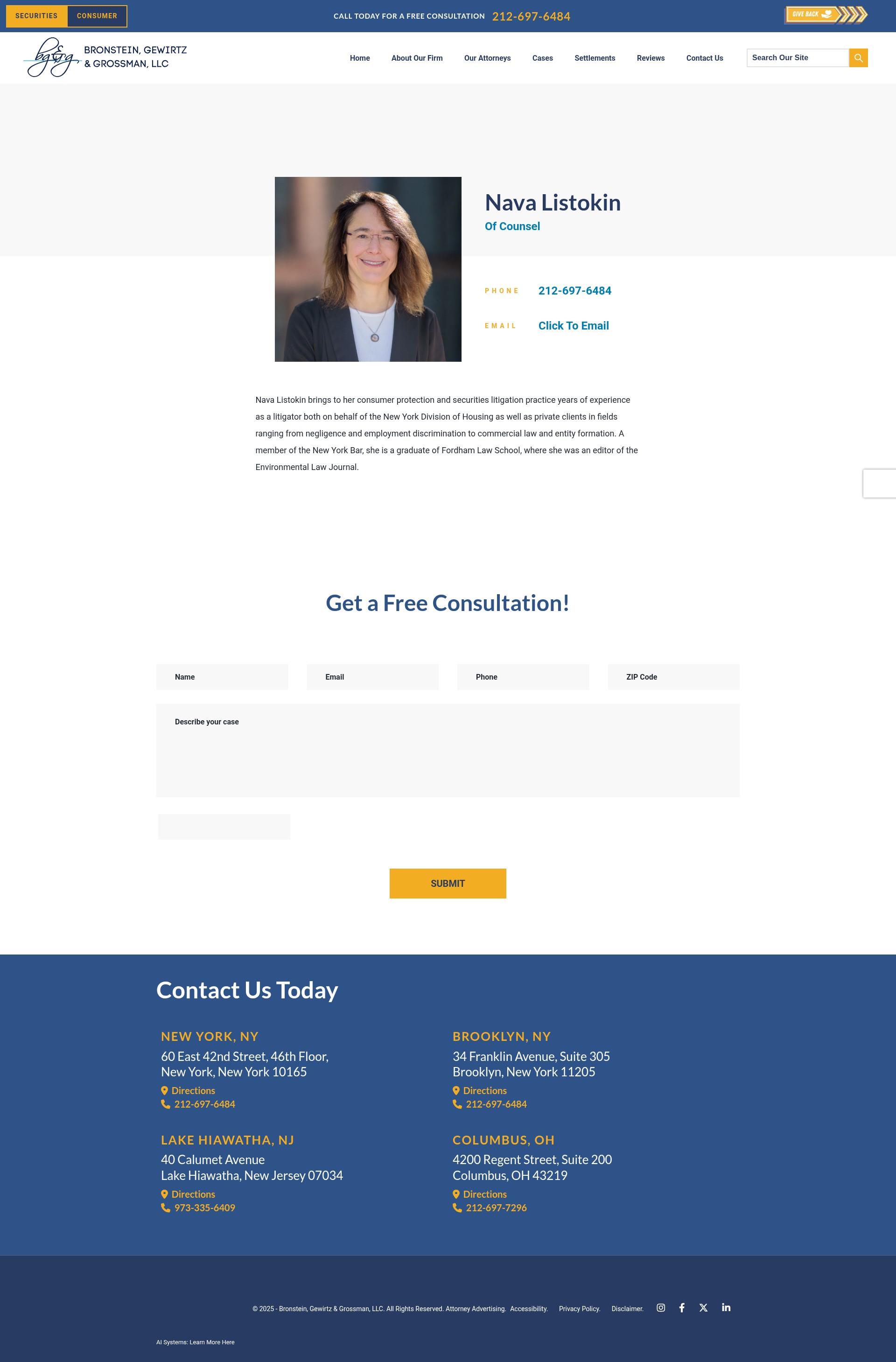 Screenshot of bgandg.com
