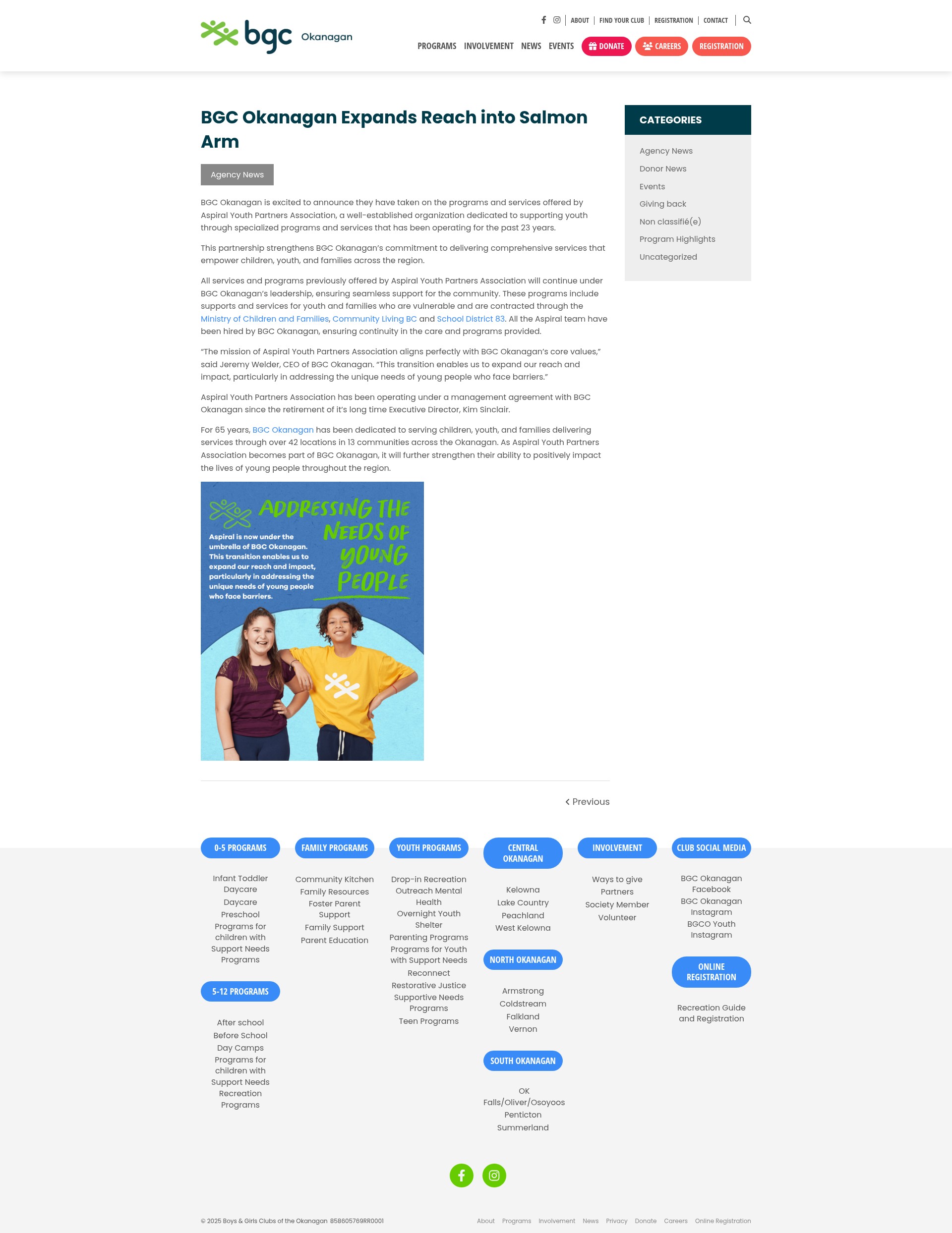 Screenshot of bgco.ca