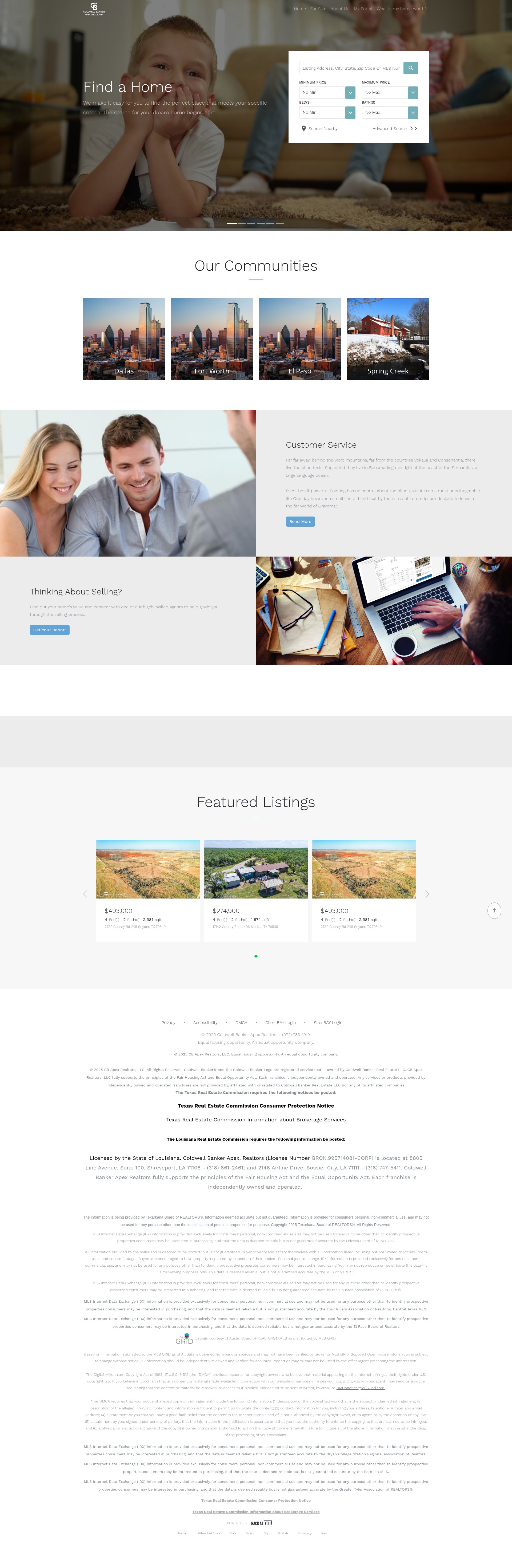 Screenshot of bgonzalez.cbapex.com