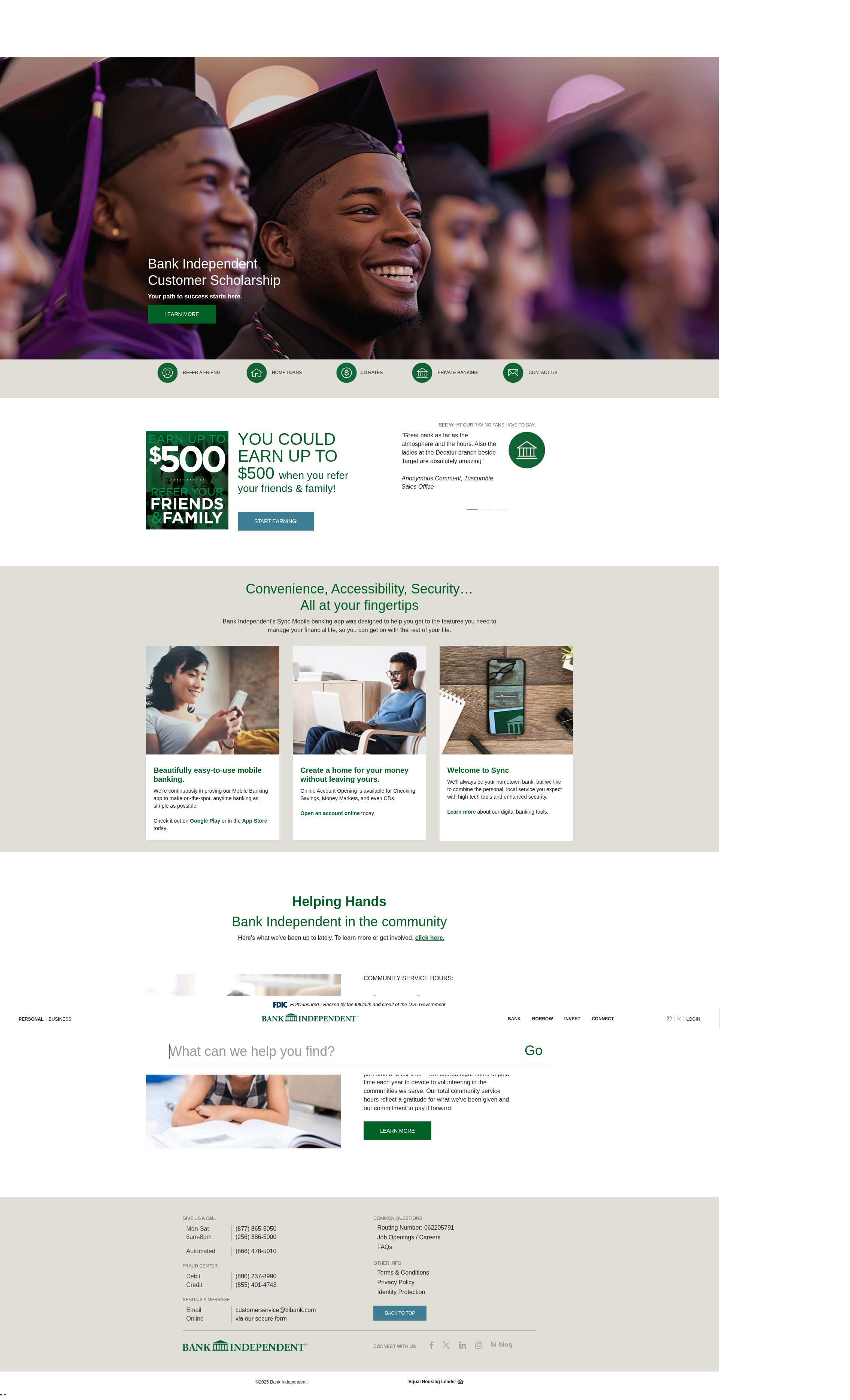 Screenshot of bibank.com