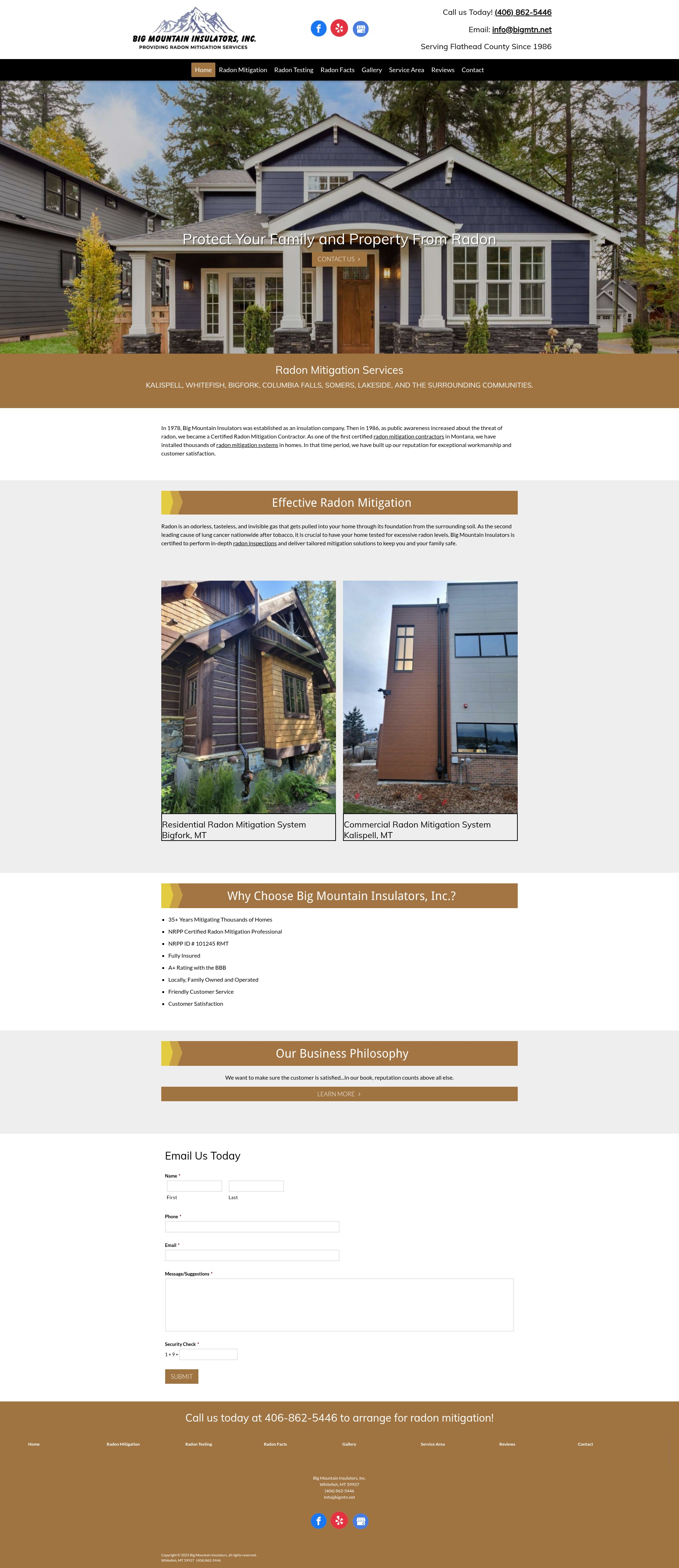 Screenshot of bigmtn.net