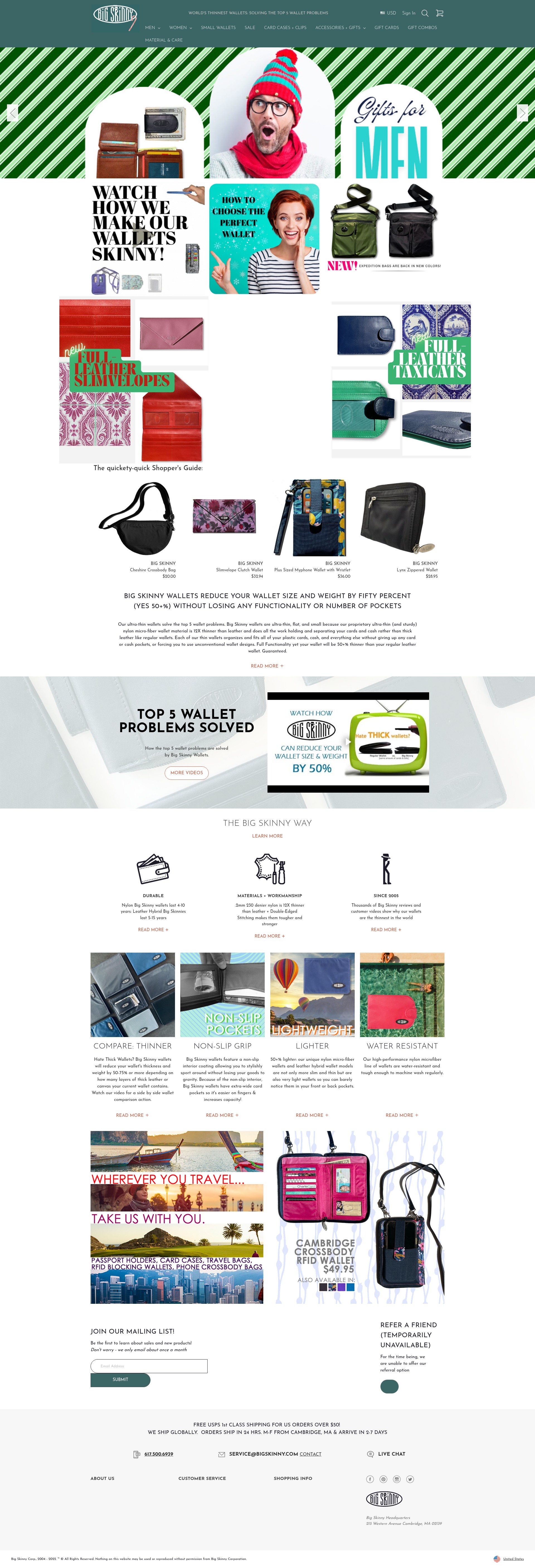 Screenshot of bigskinny.net