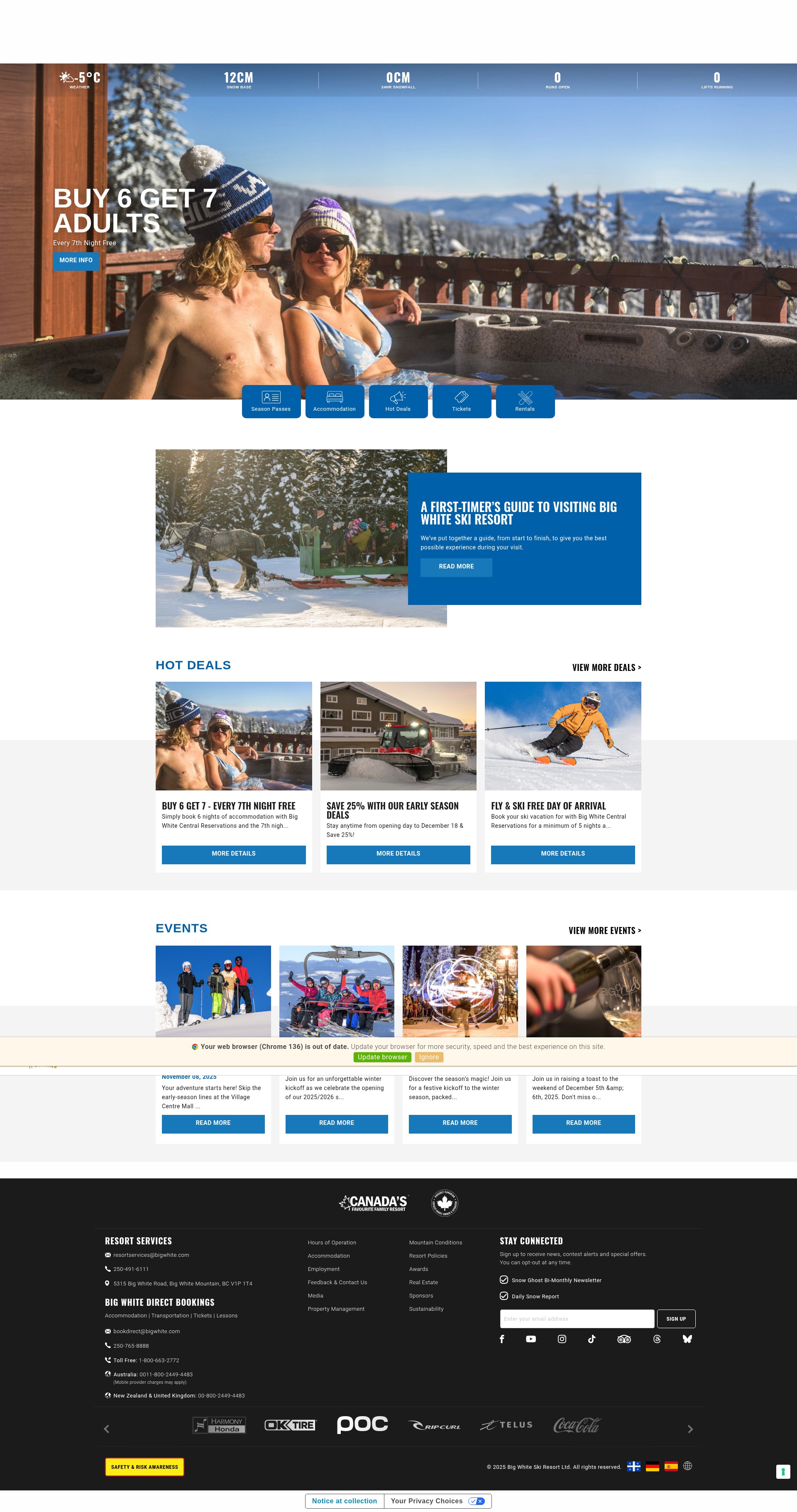Screenshot of bigwhite.com