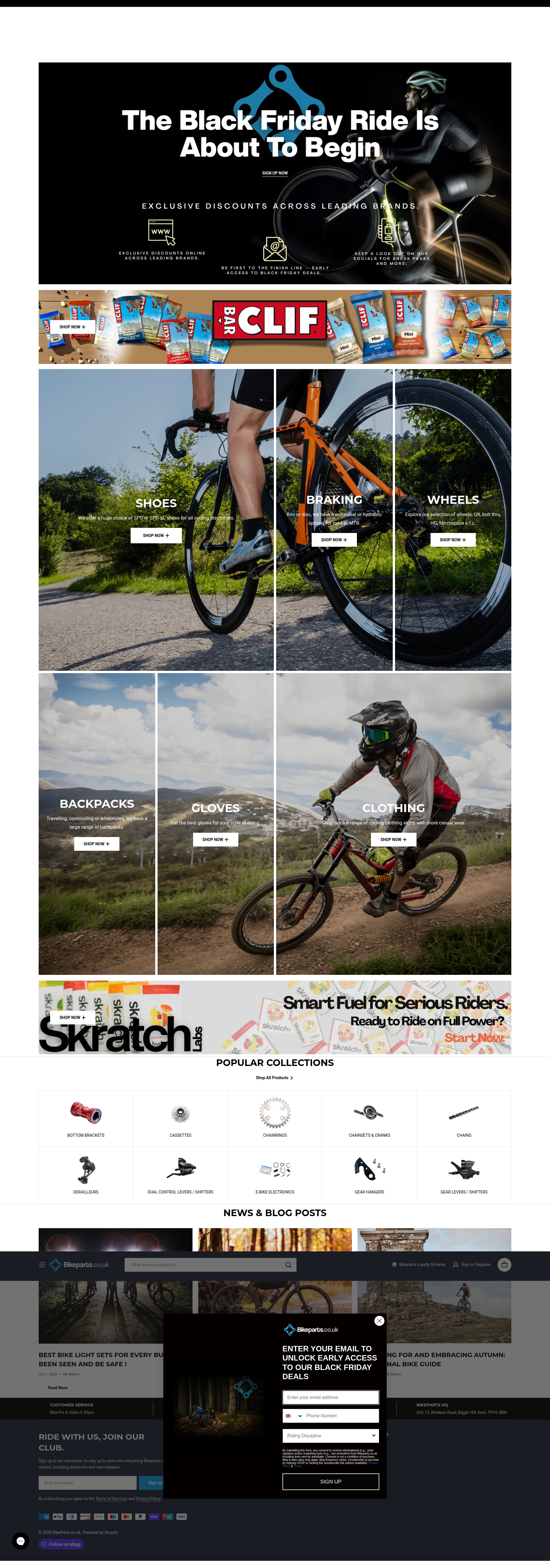 Screenshot of bikeparts.co.uk