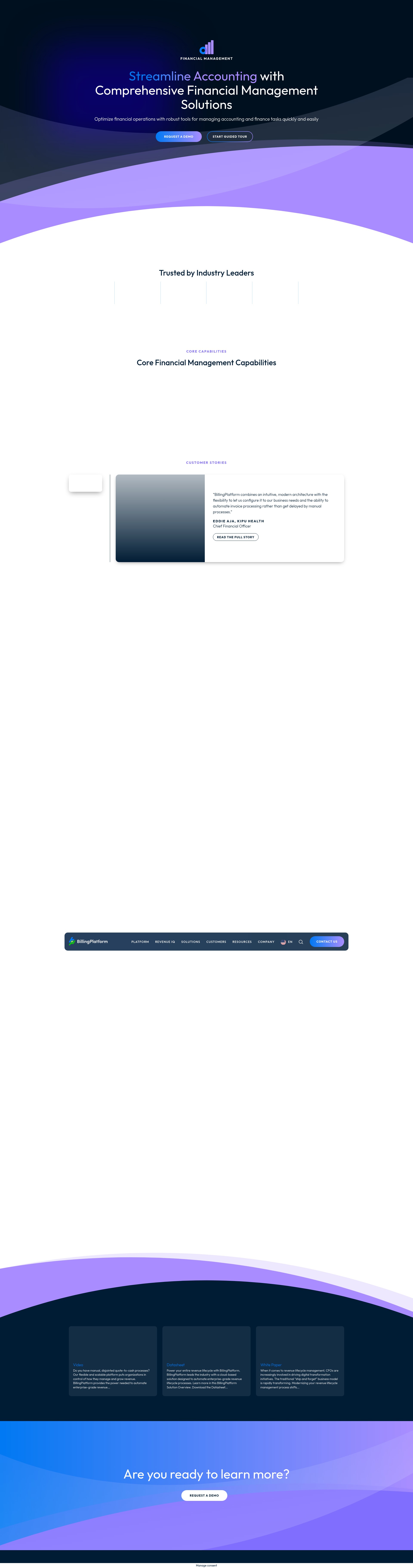 Screenshot of billingplatform.com