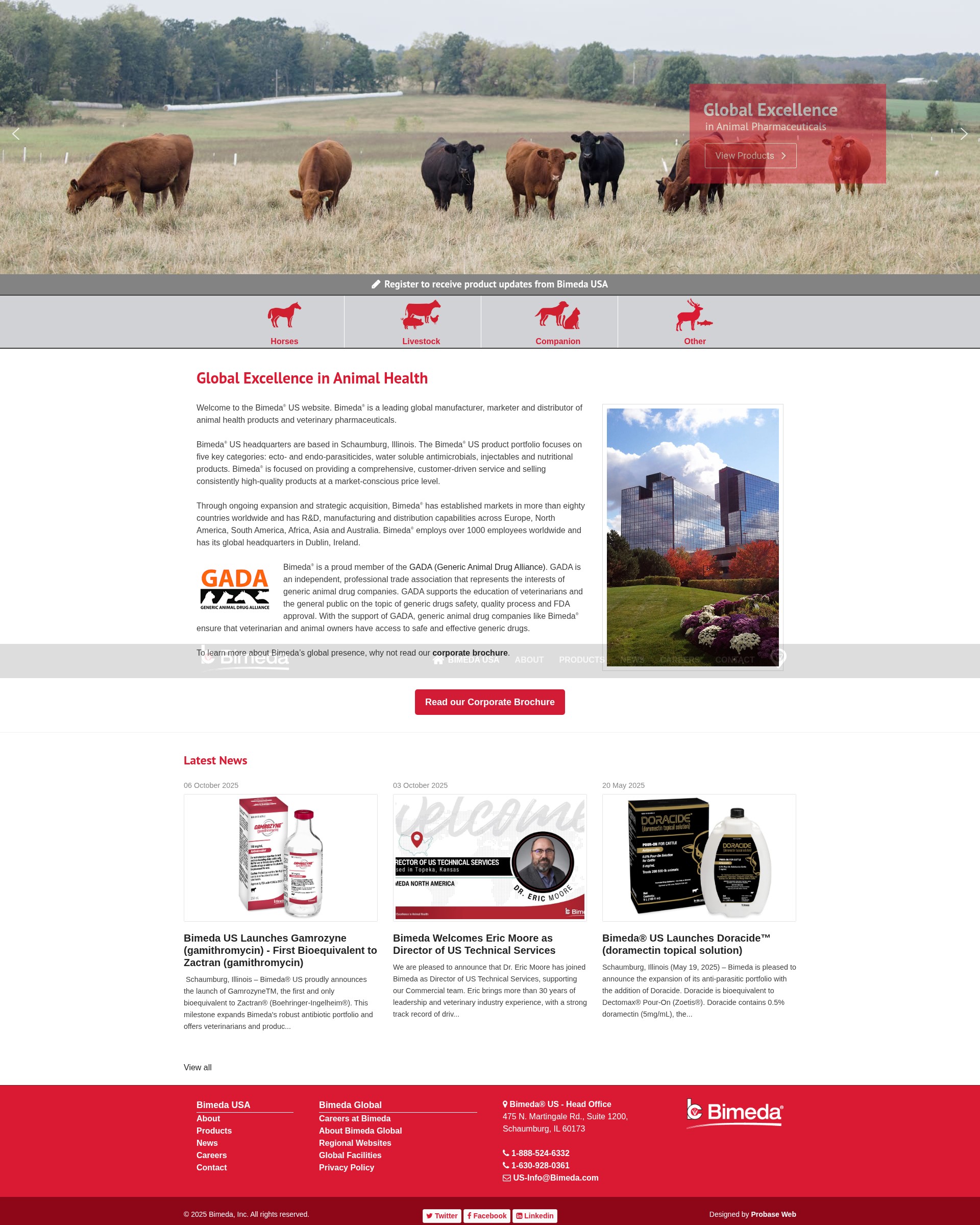 Screenshot of bimedaus.com