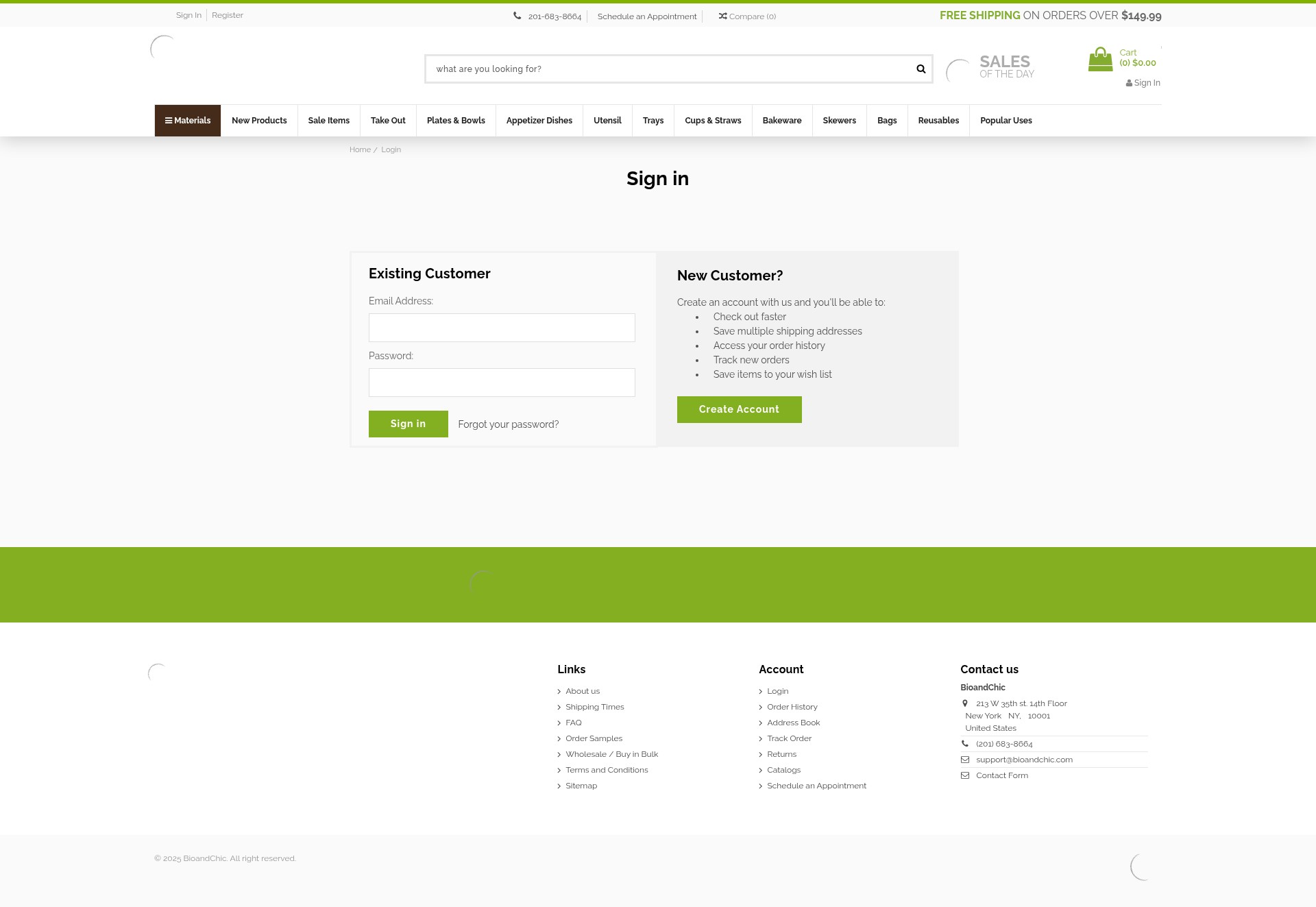 Screenshot of bioandchic.com