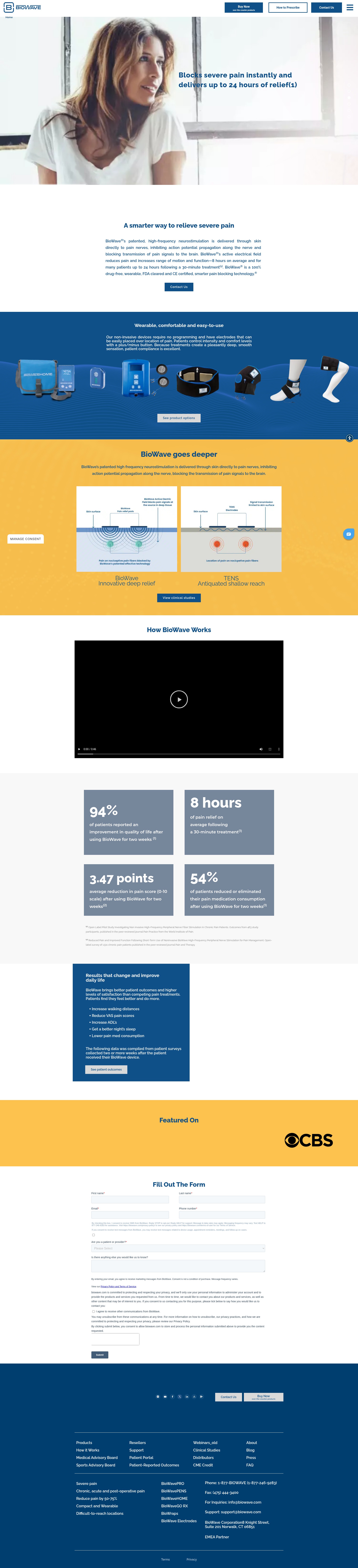 Screenshot of biowave.com