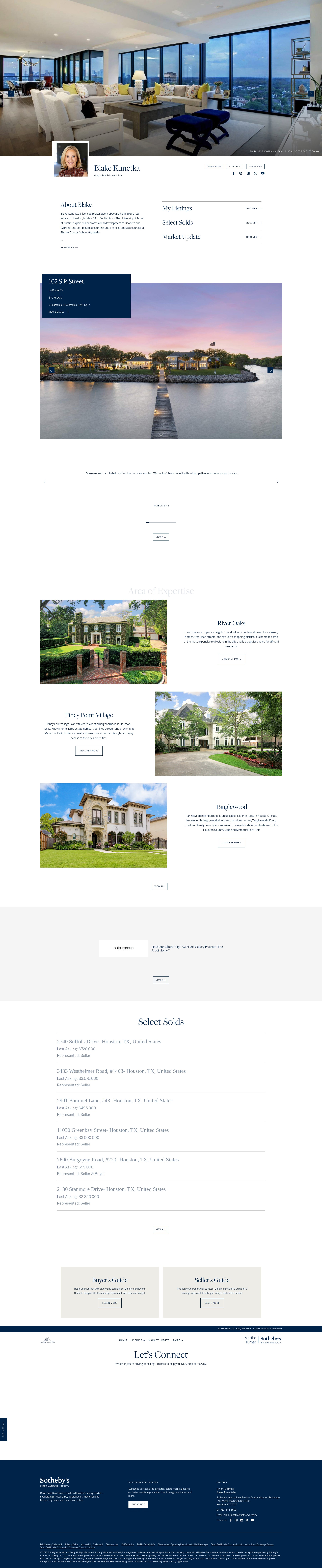 Screenshot of blakekunetka.com
