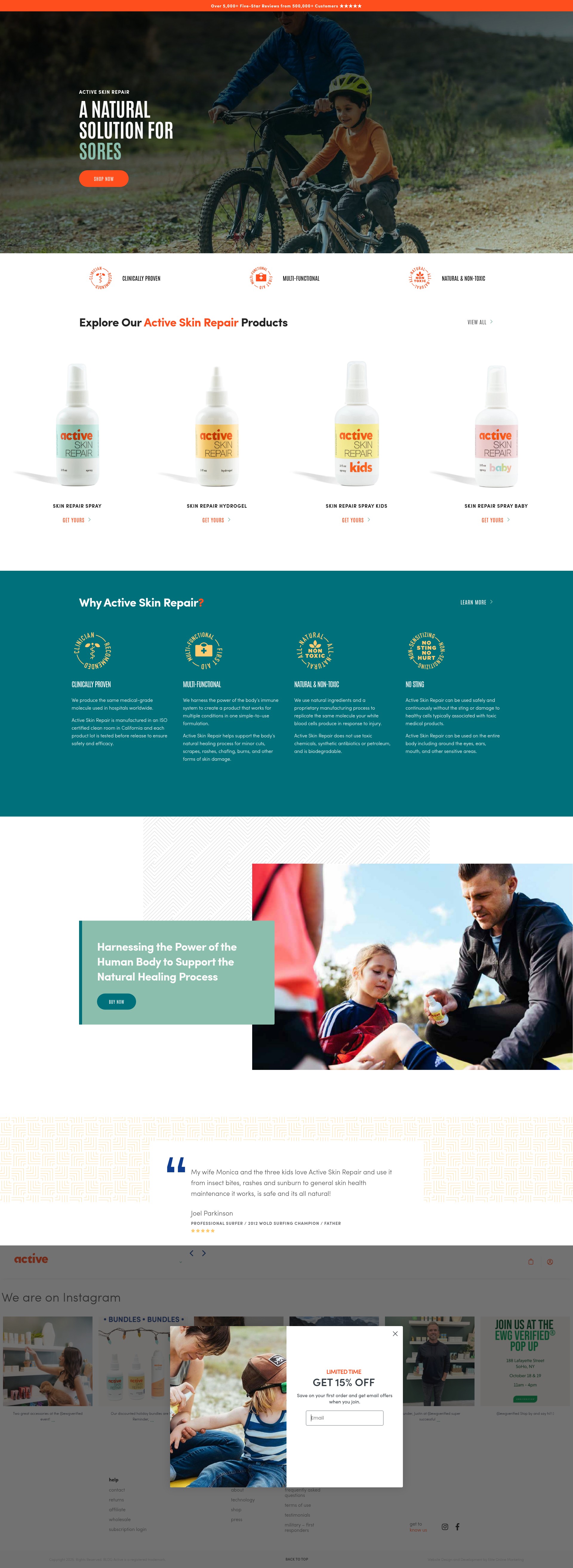 Screenshot of bldgactive.com