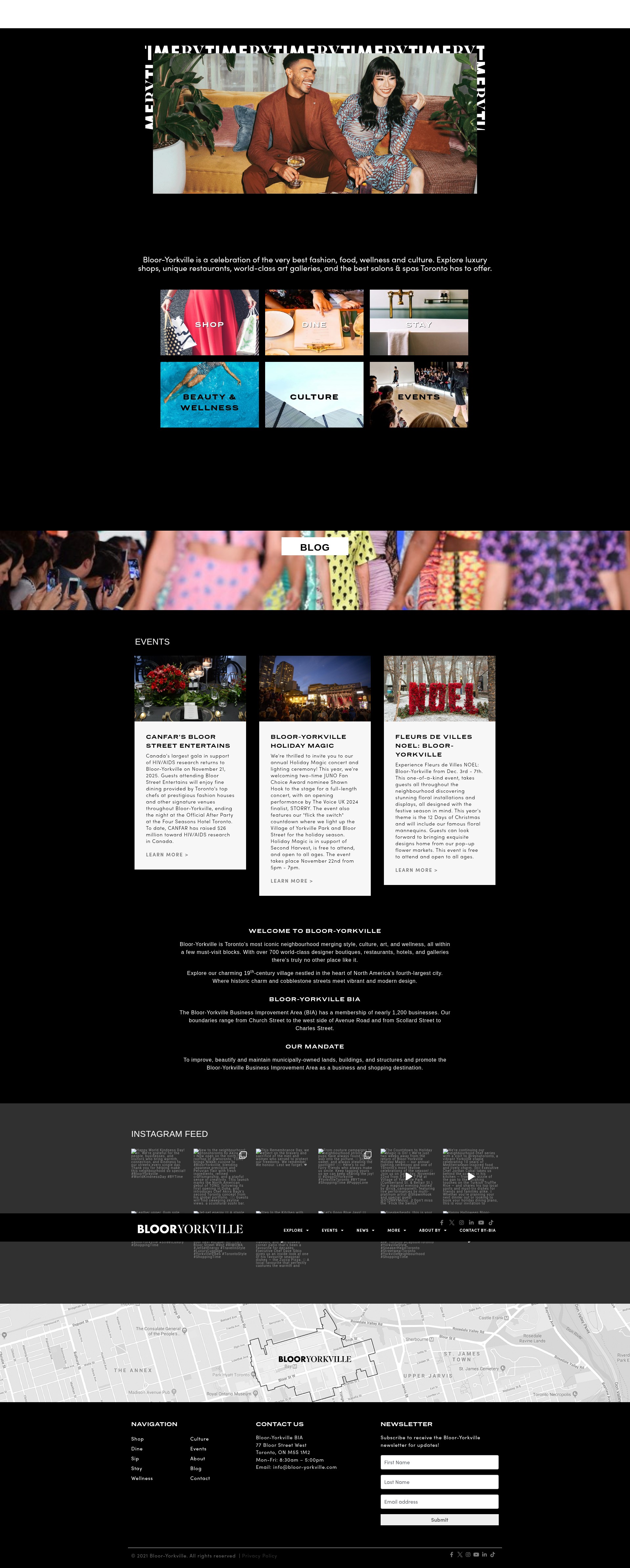 Screenshot of bloor-yorkville.com