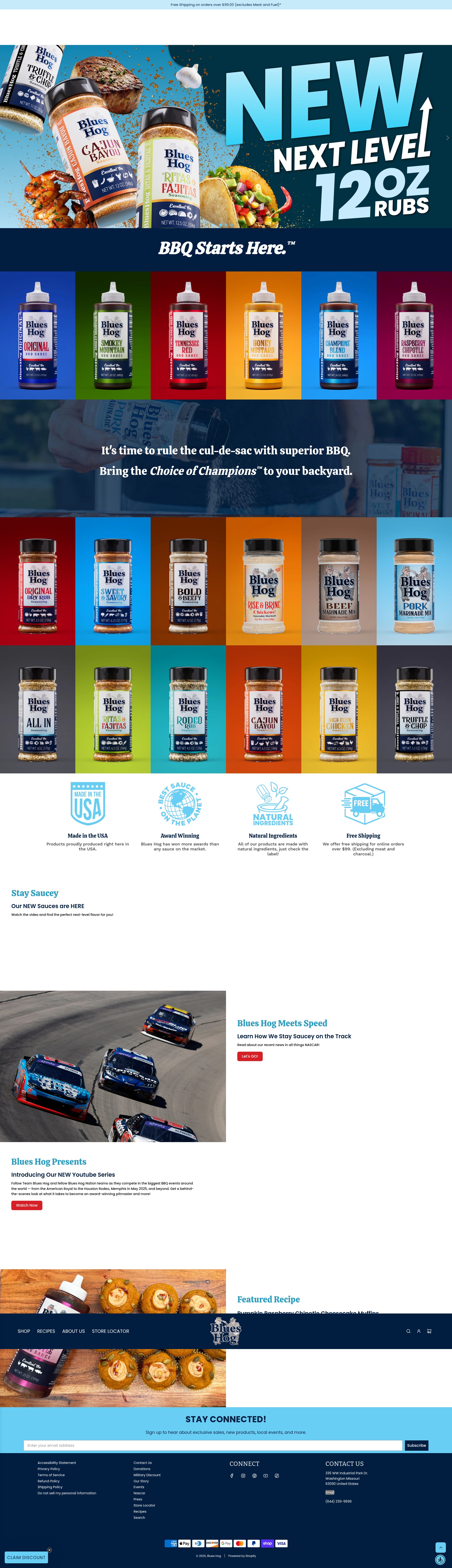 Screenshot of blueshog.com