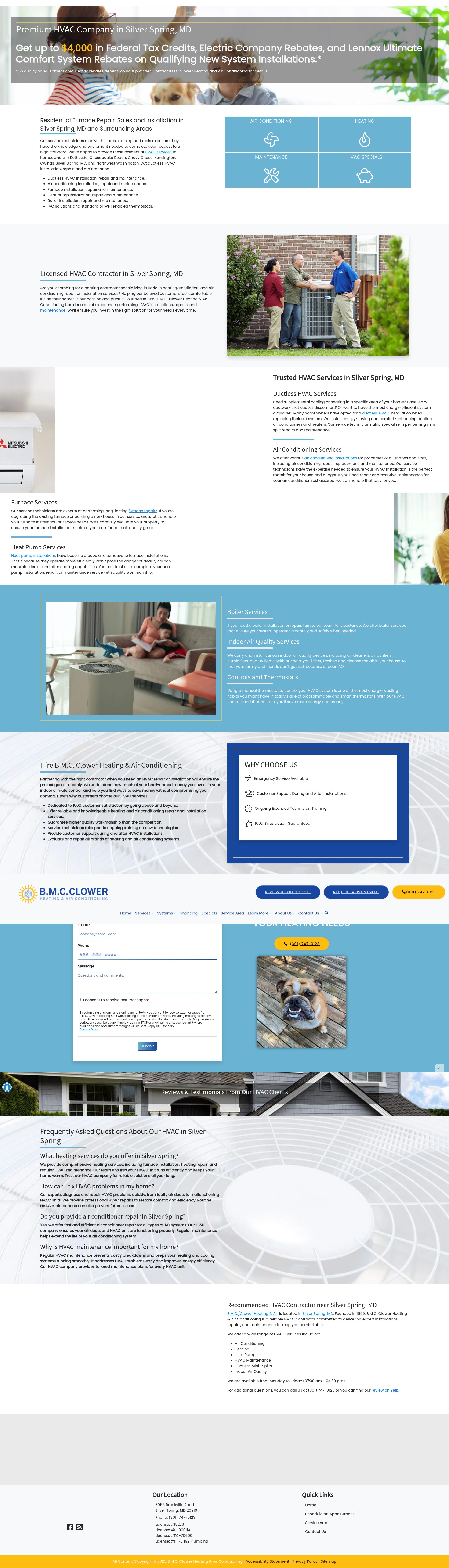 Screenshot of bmcclower.com