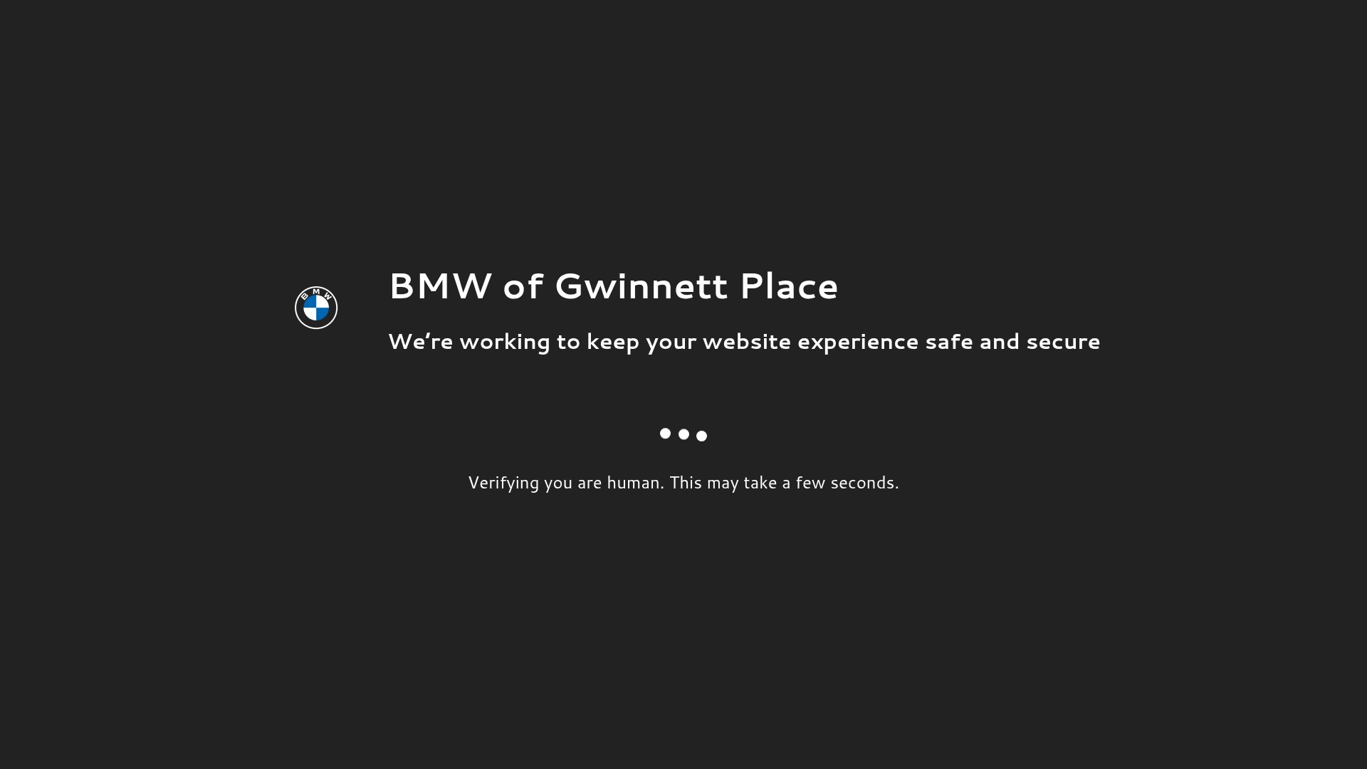 Screenshot of bmwofgwinnettplace.com