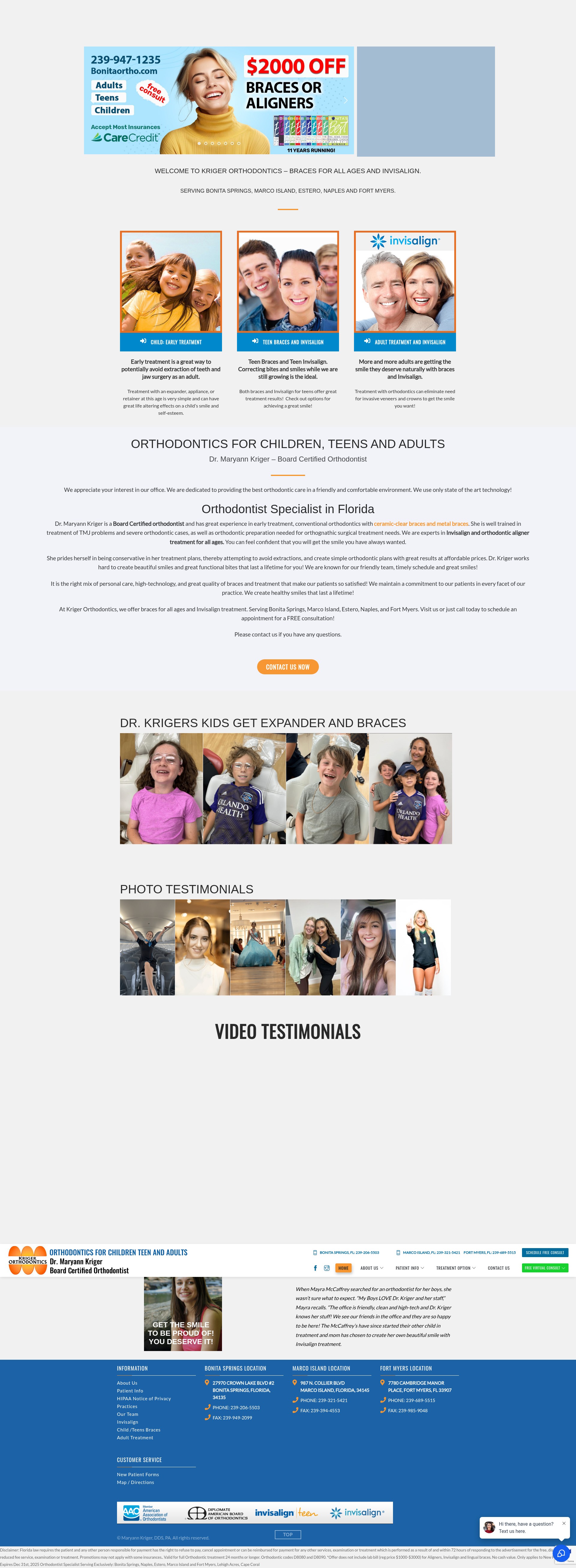 Screenshot of bonitaortho.com