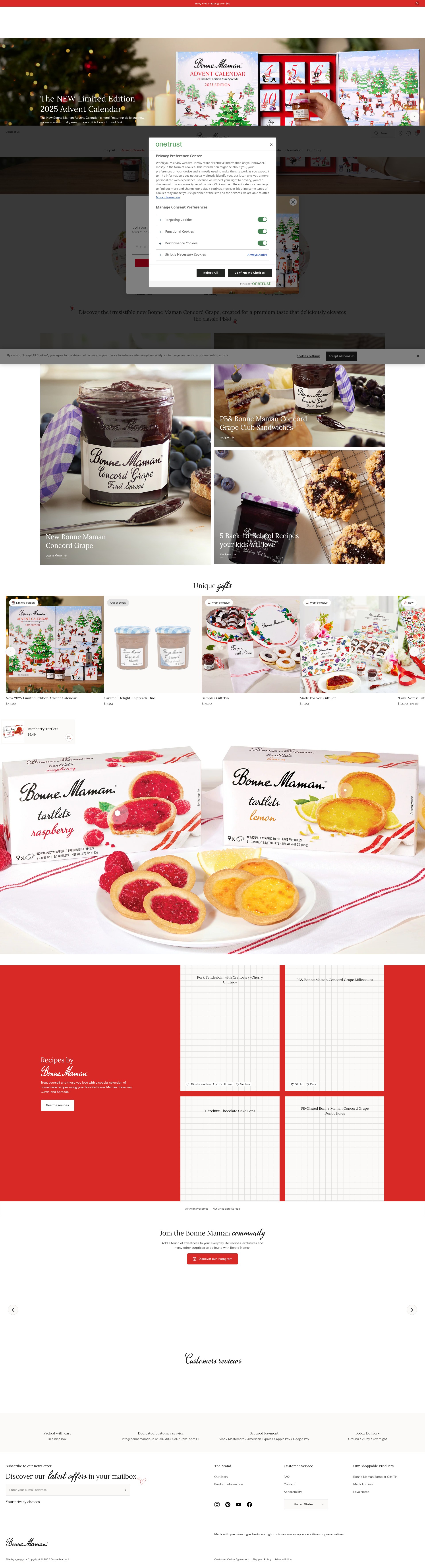 Screenshot of bonnemaman.us