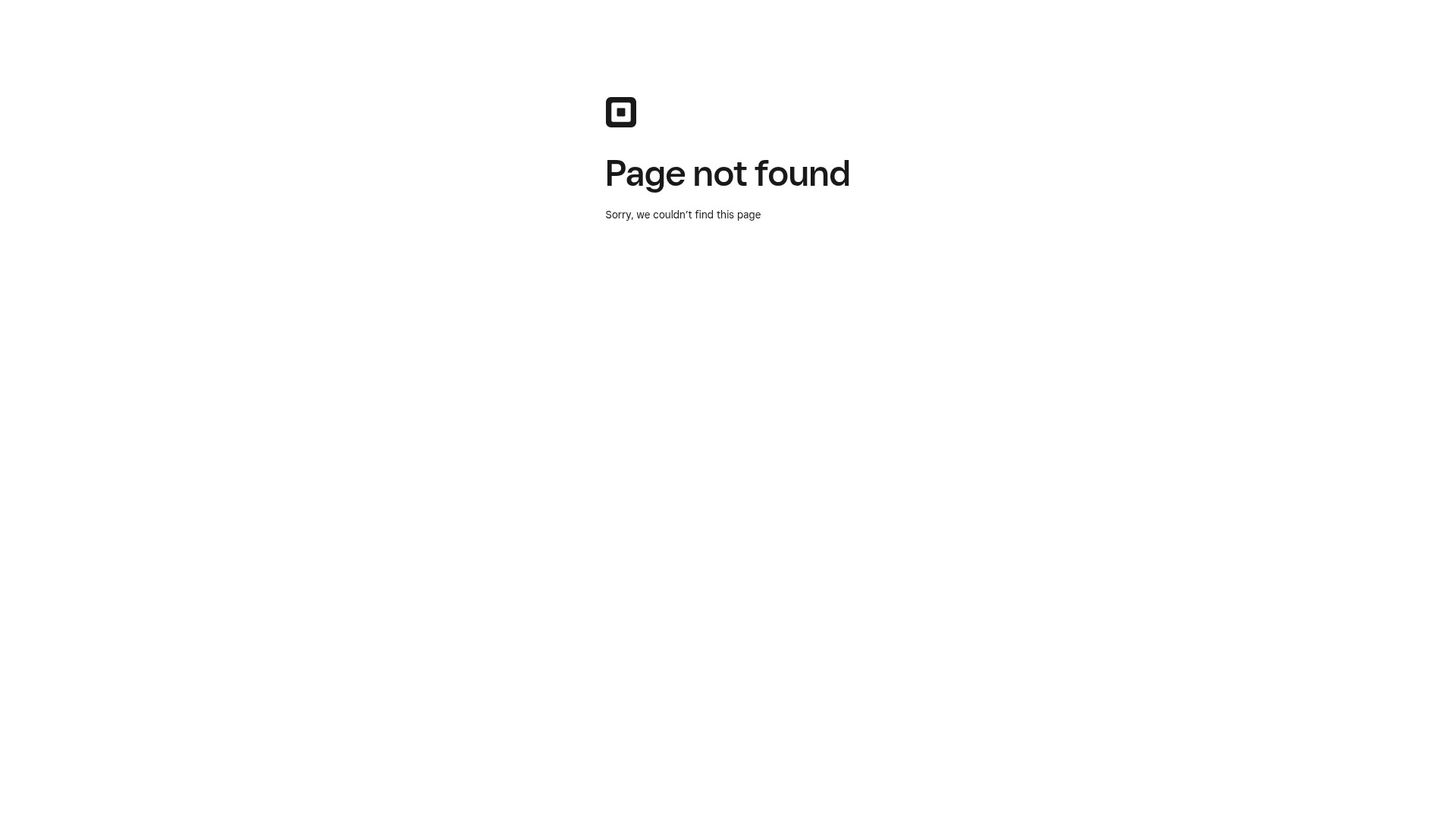 Screenshot of book.squareup.com