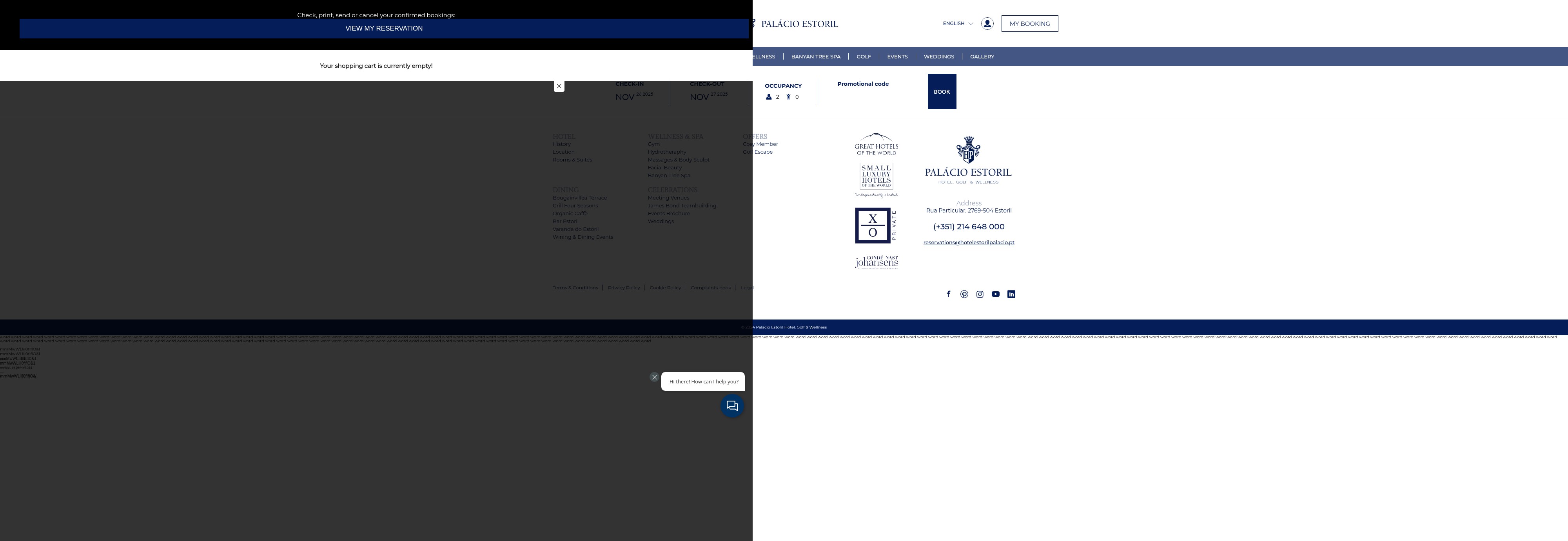 Screenshot of booking.palacioestorilhotel.com