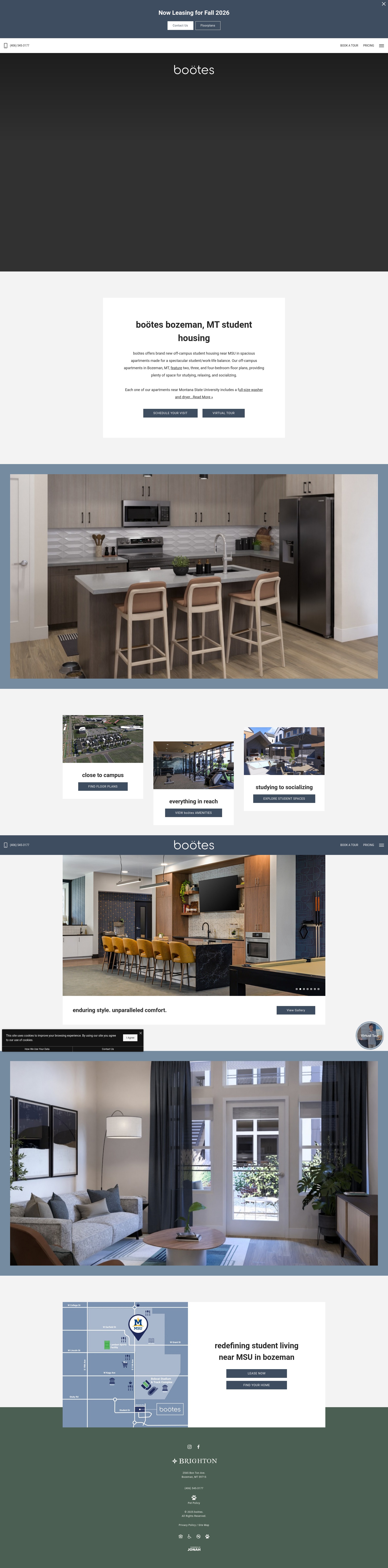 Screenshot of bootesbozeman.com