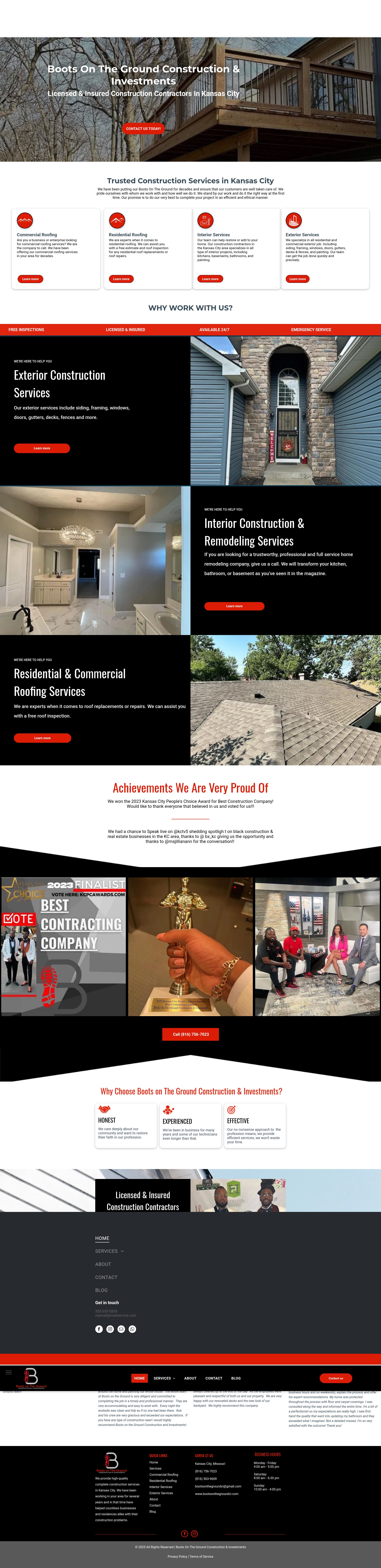 Screenshot of bootsonthegroundci.com