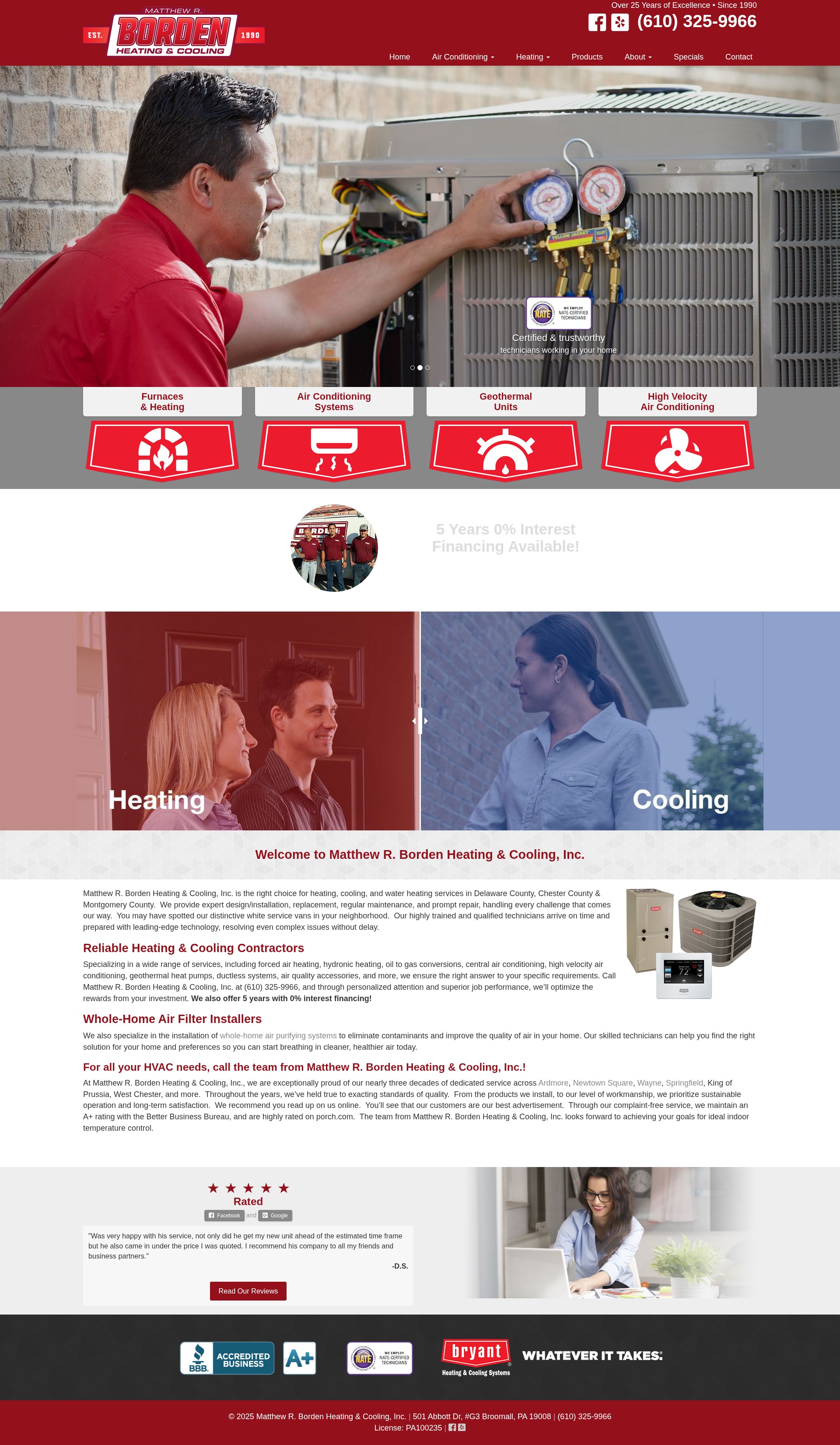 Screenshot of bordenco.com