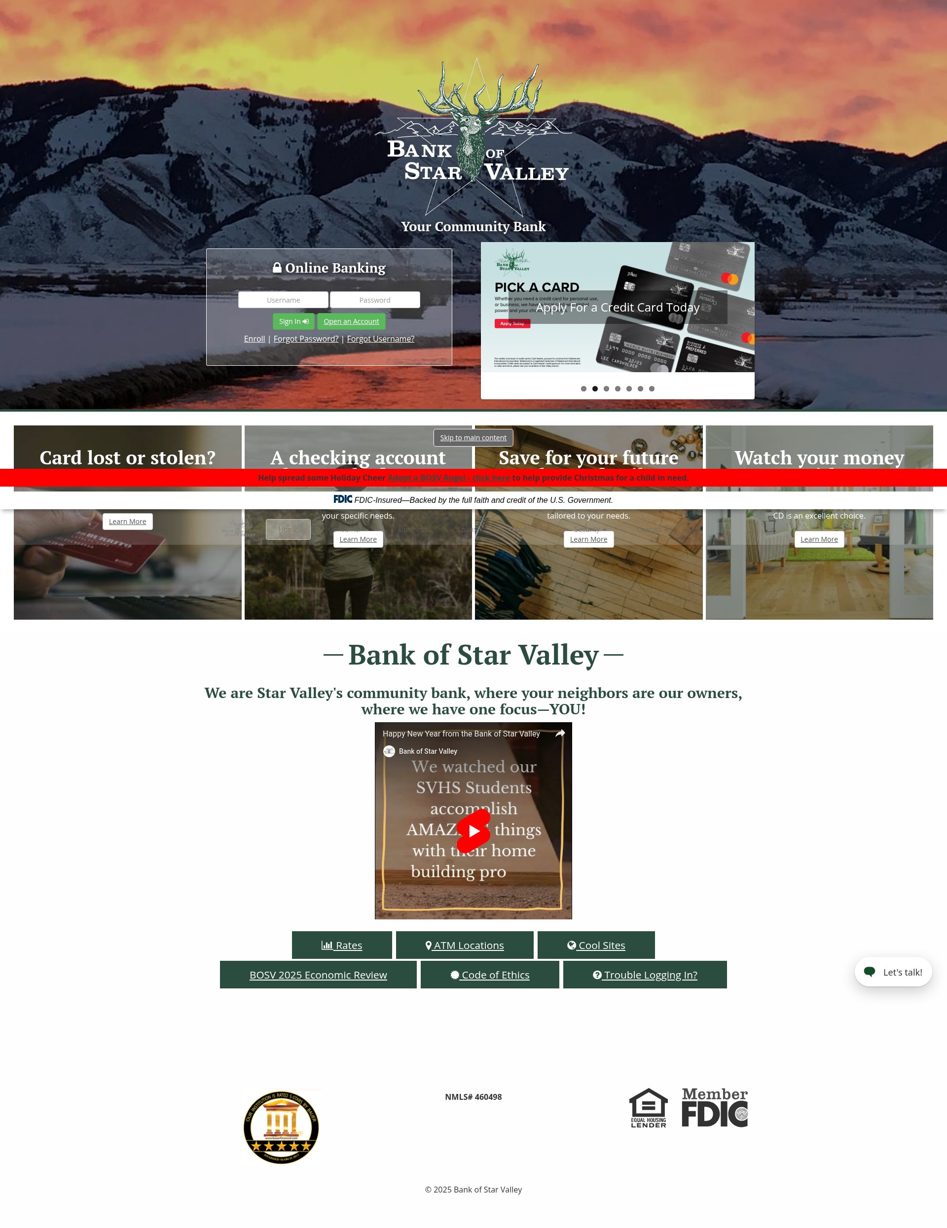 Screenshot of bosv.com