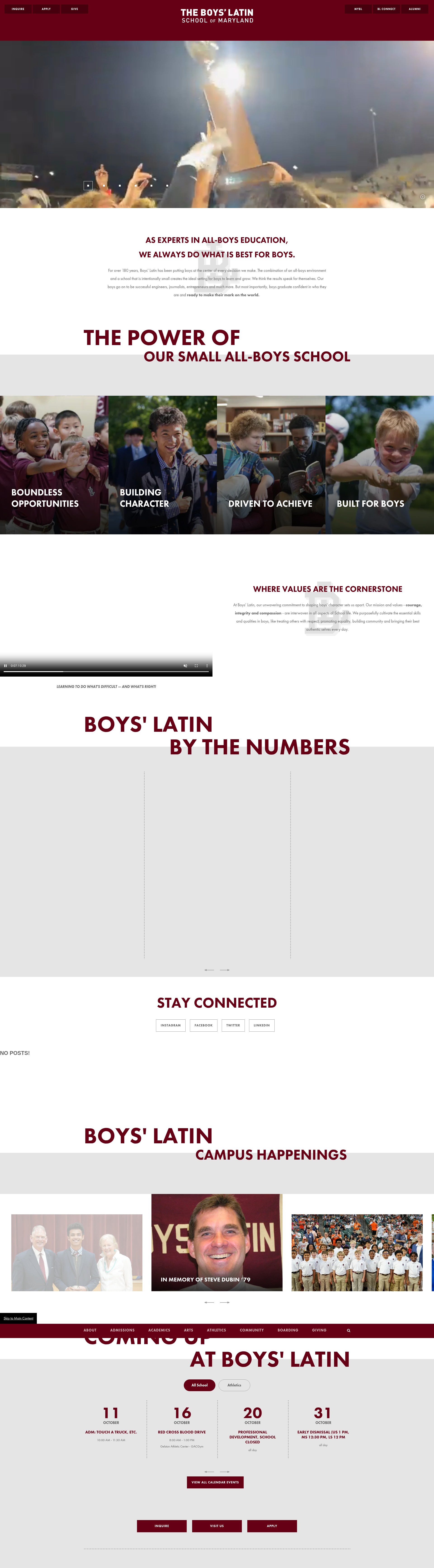 Screenshot of boyslatinmd.com