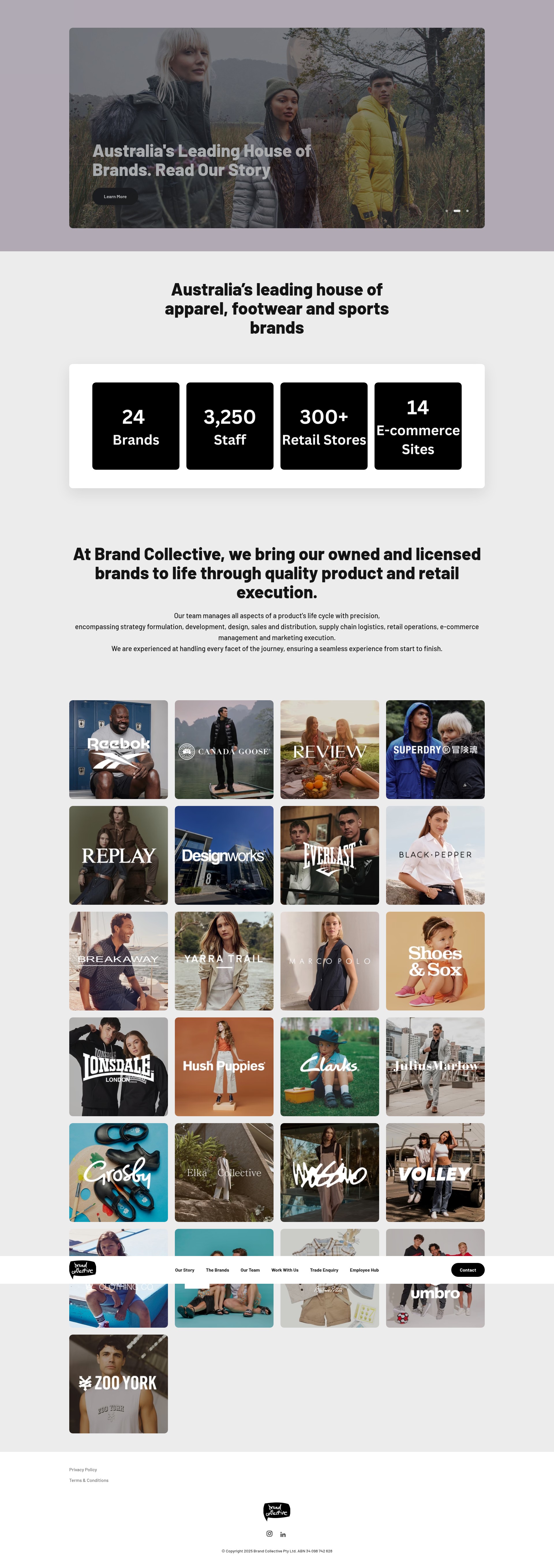Screenshot of brandcollective.com.au