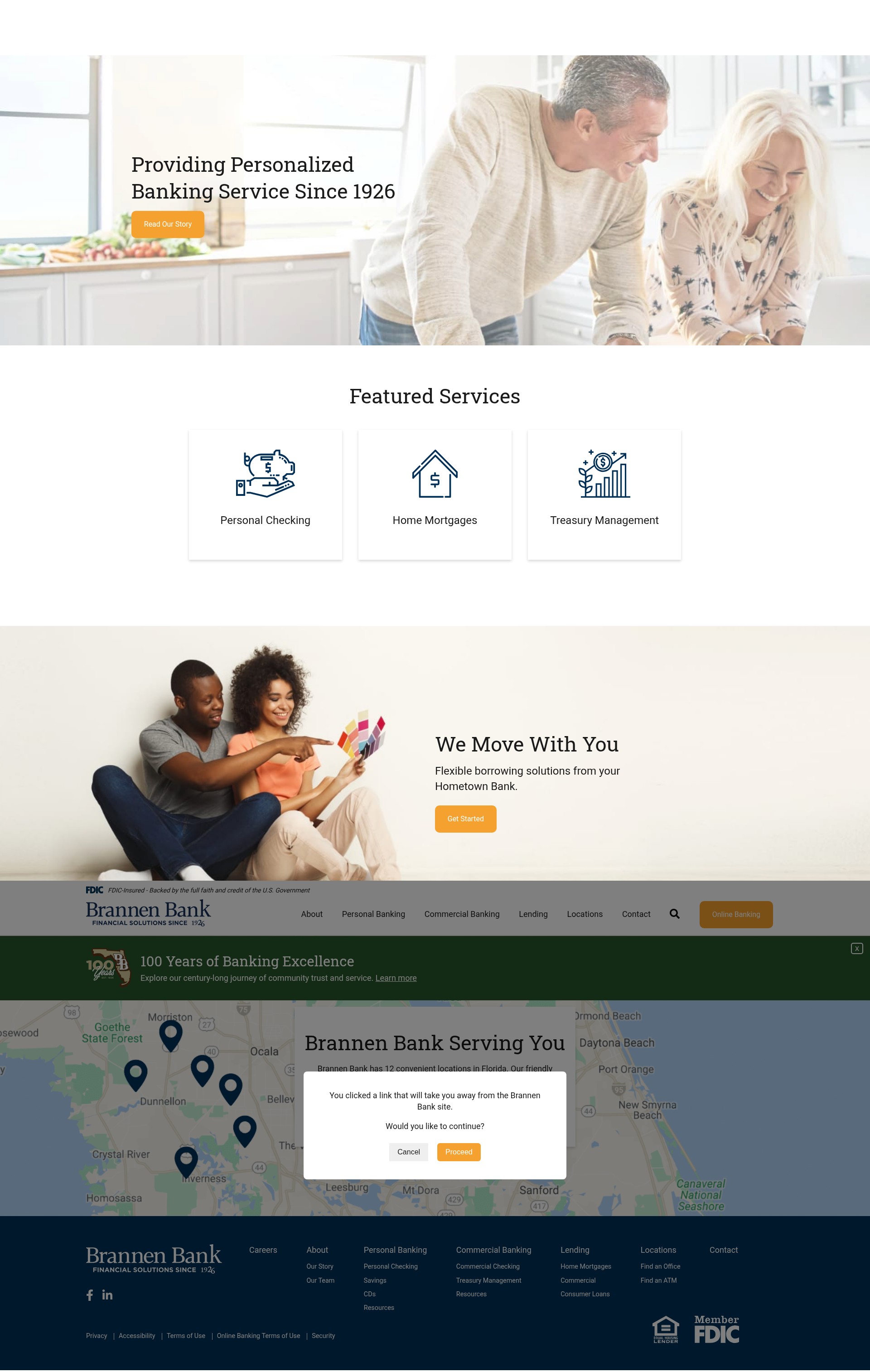 Screenshot of brannenbanks.com