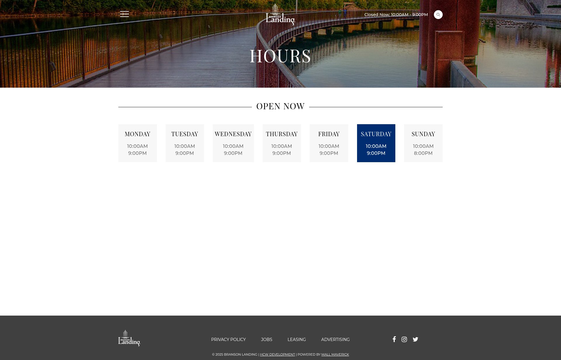 Screenshot of bransonlanding.com