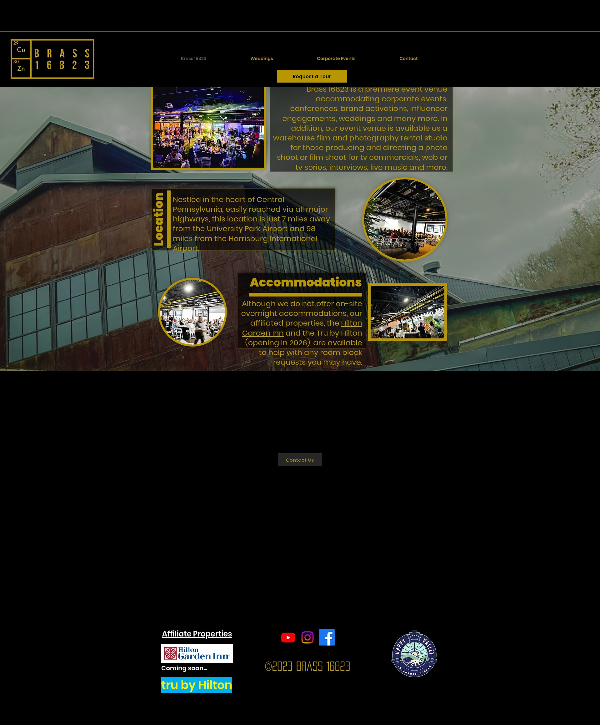 Screenshot of brass16823.com