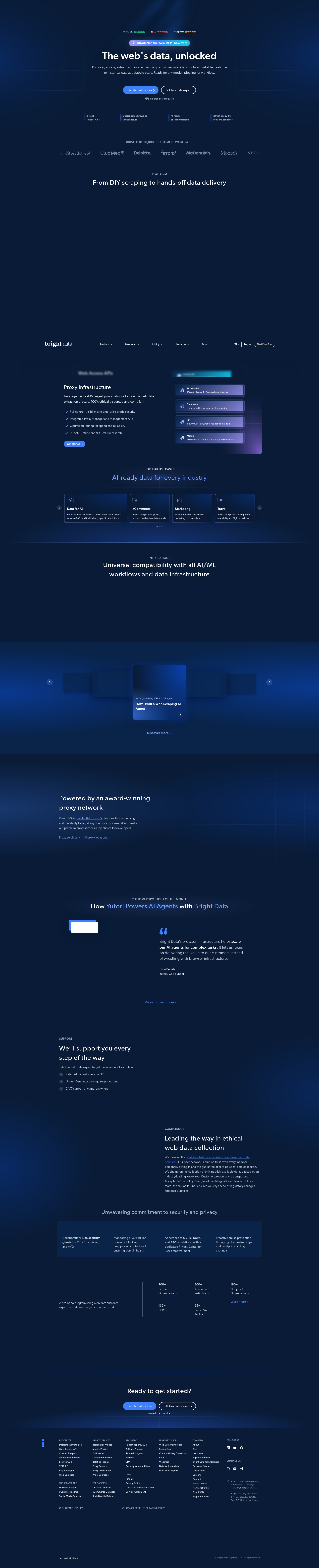 Screenshot of brdta.com