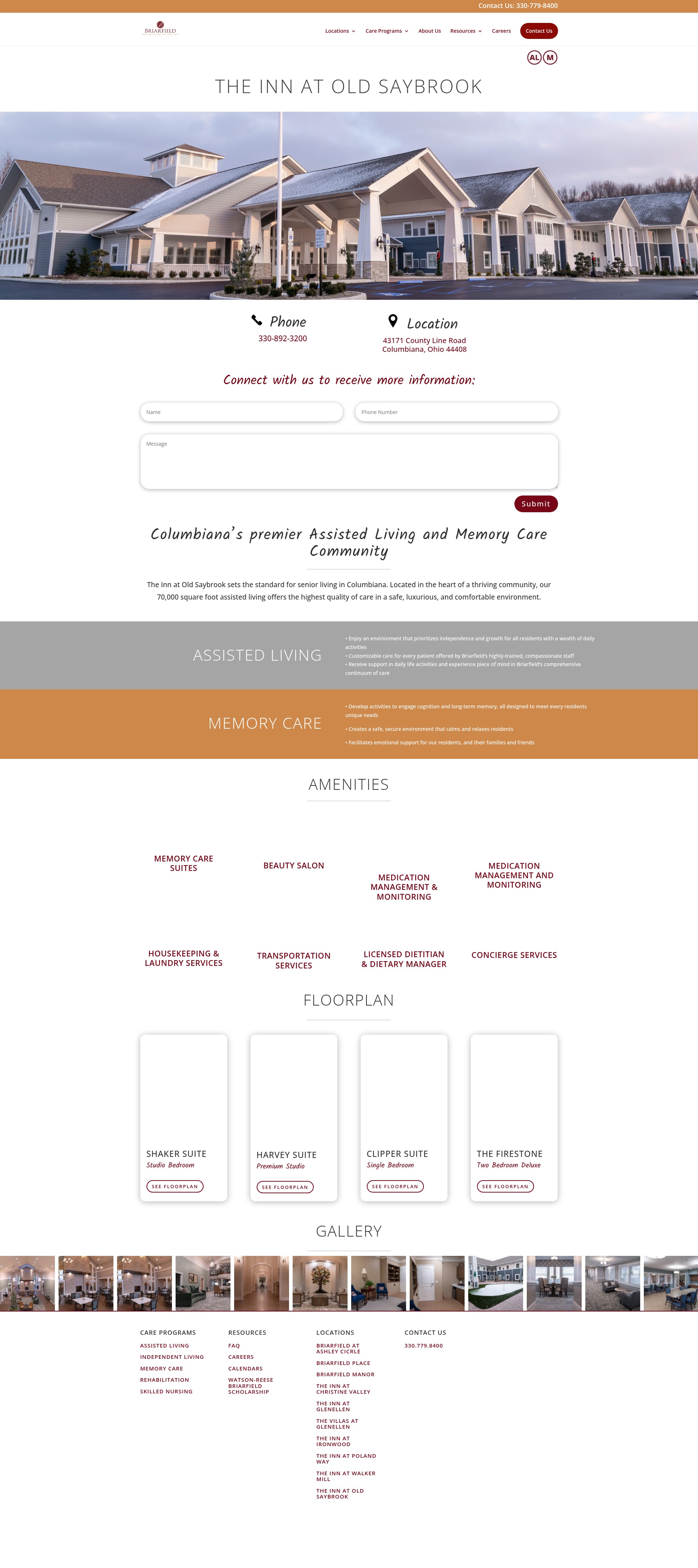 Screenshot of briarfield.net