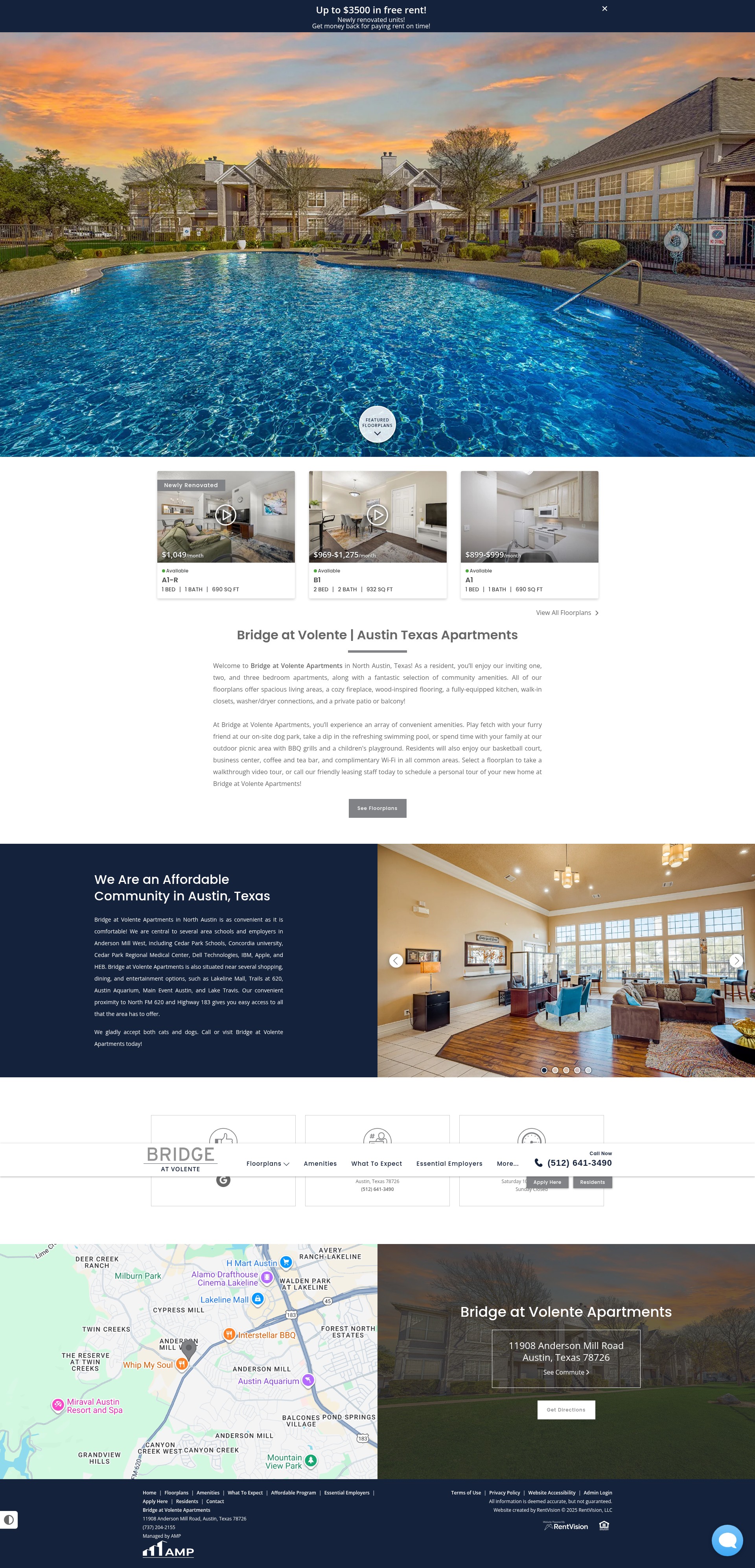 Screenshot of bridgeatvolente.com
