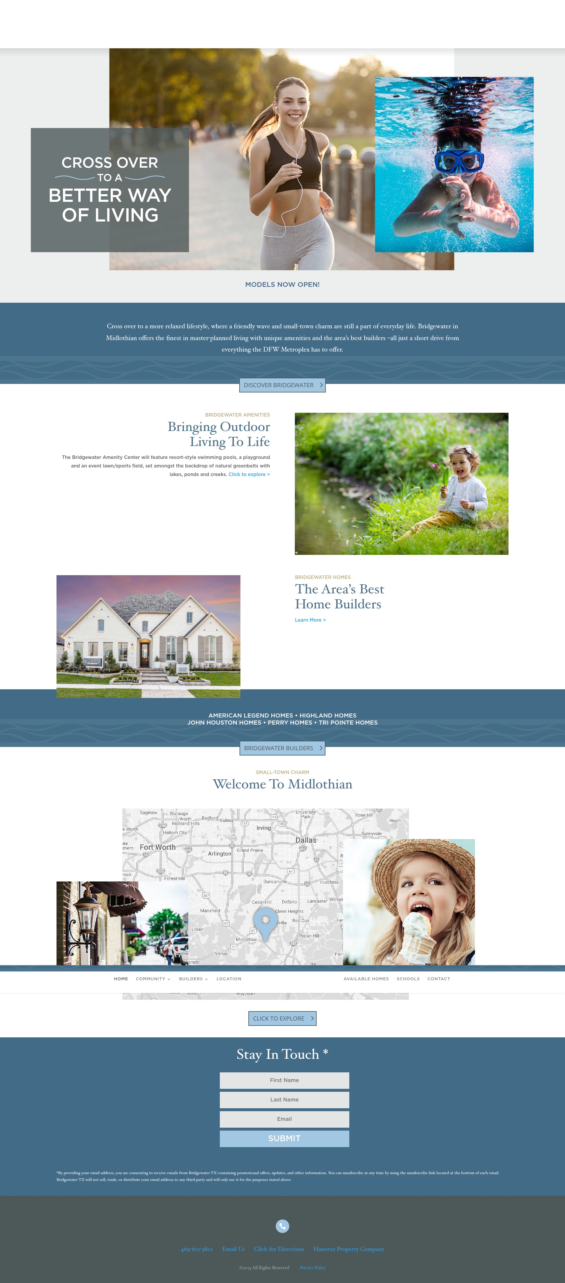 Screenshot of bridgewatertx.com