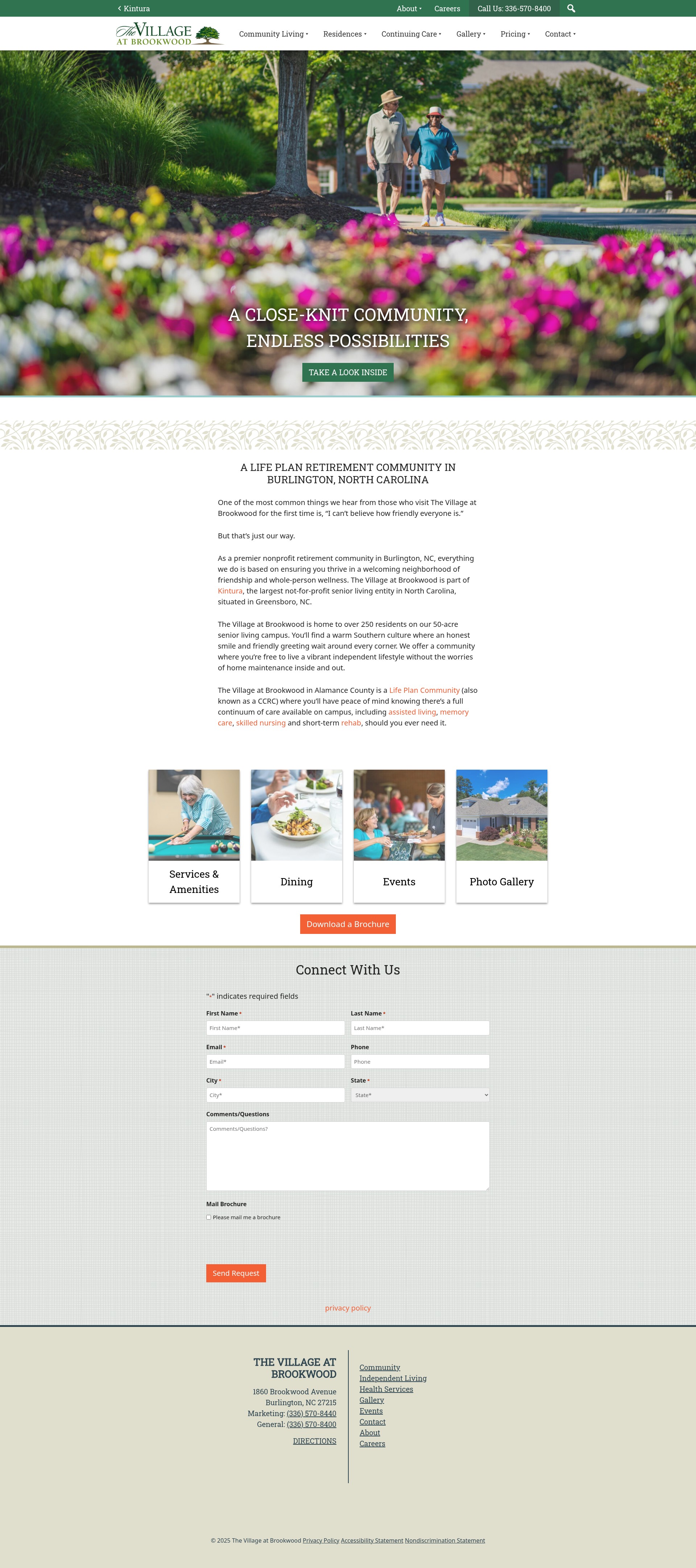 Screenshot of brightspire.org