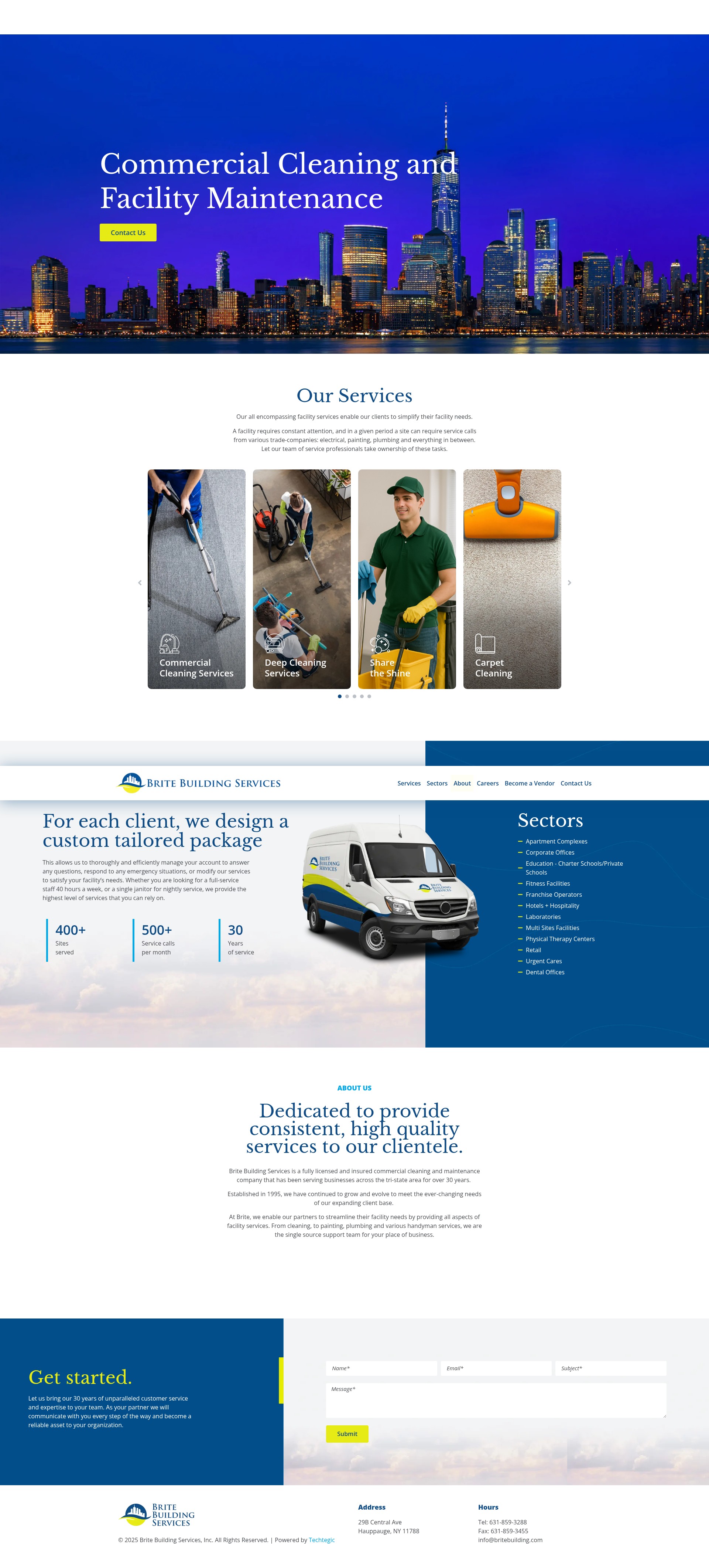 Screenshot of britebuilding.com