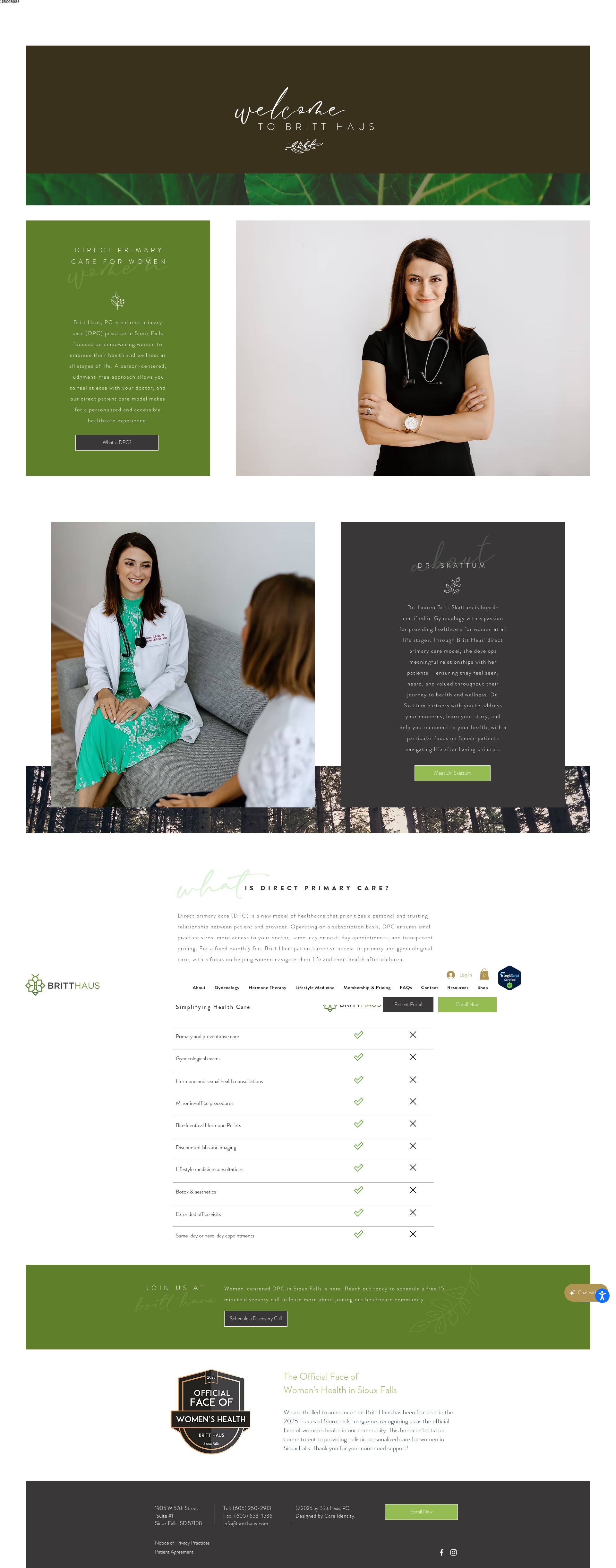 Screenshot of britthaus.com