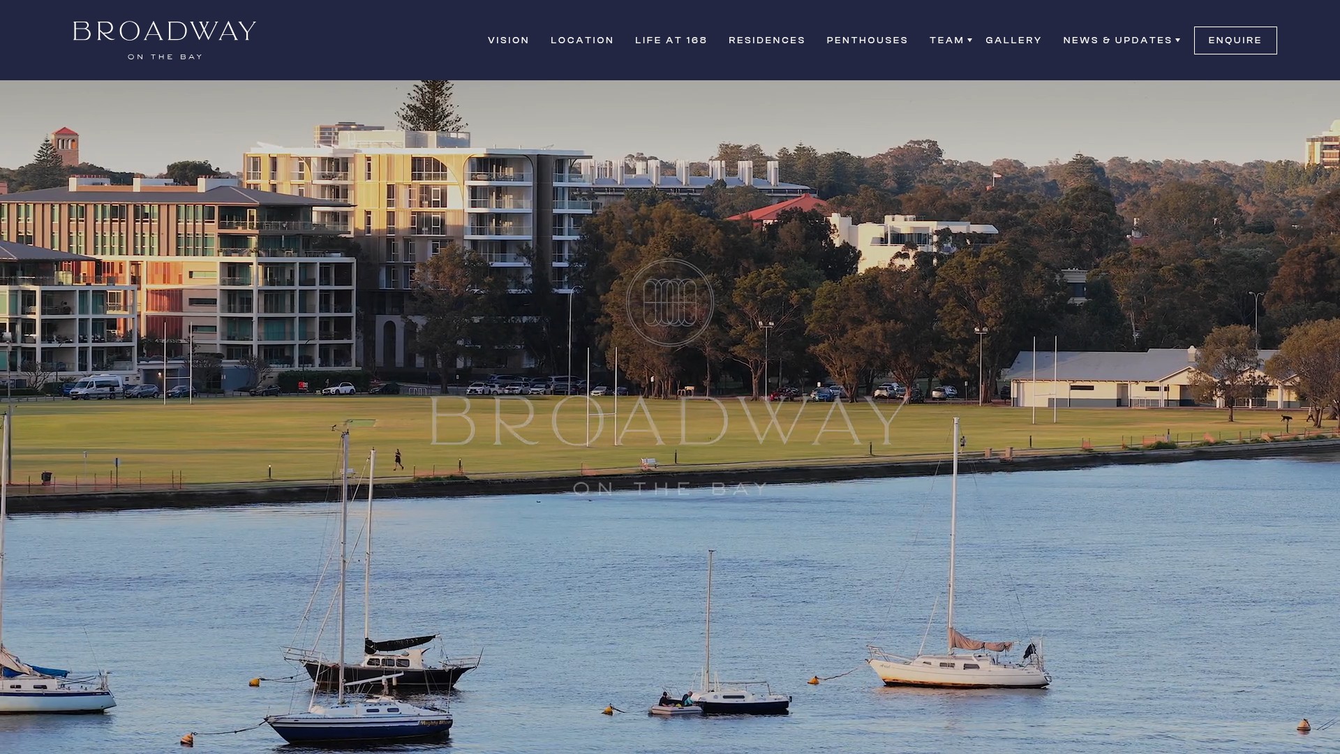 Screenshot of broadwayonthebay.com.au