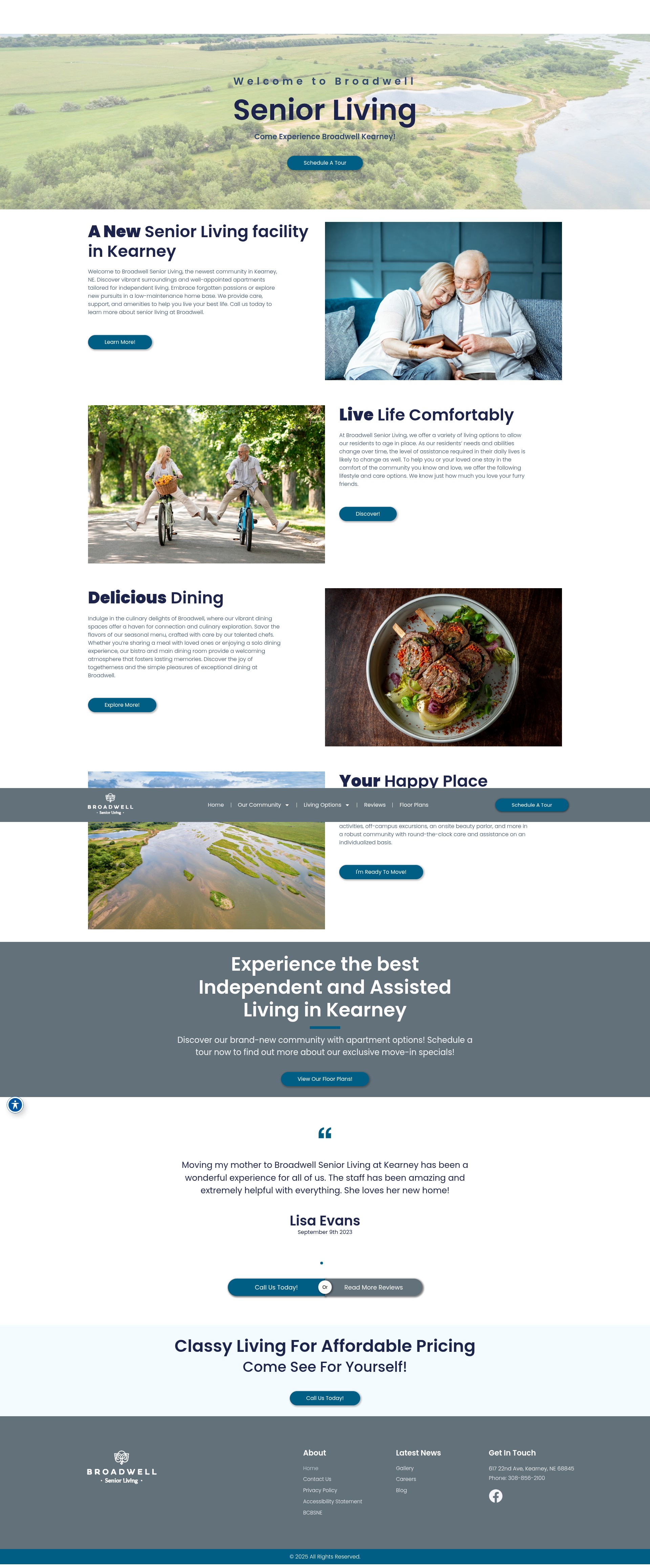 Screenshot of broadwellkearney.com